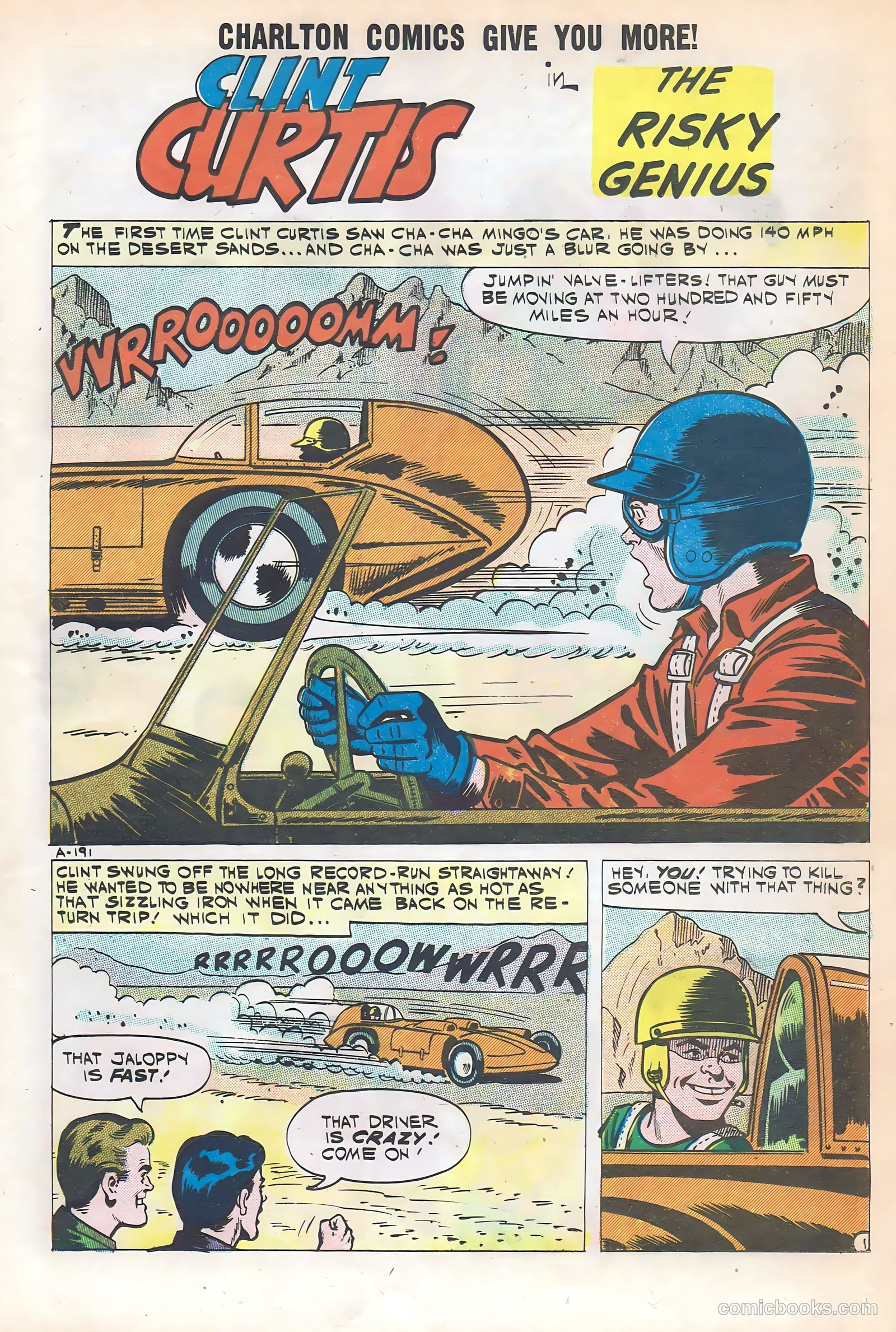 Hot Rods and Racing Cars #52 — page 17 of 36