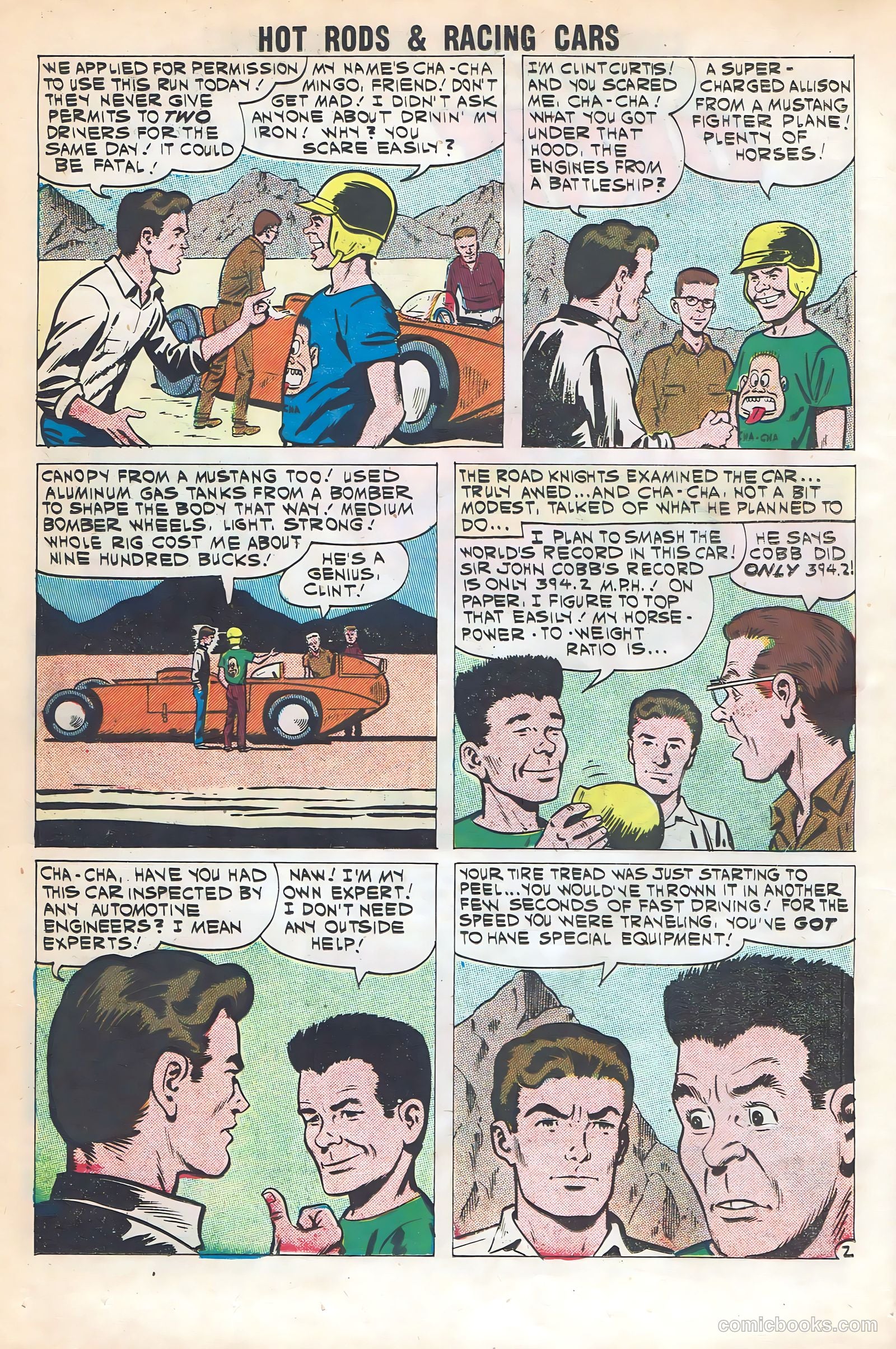 Hot Rods and Racing Cars #52 — page 18 of 36