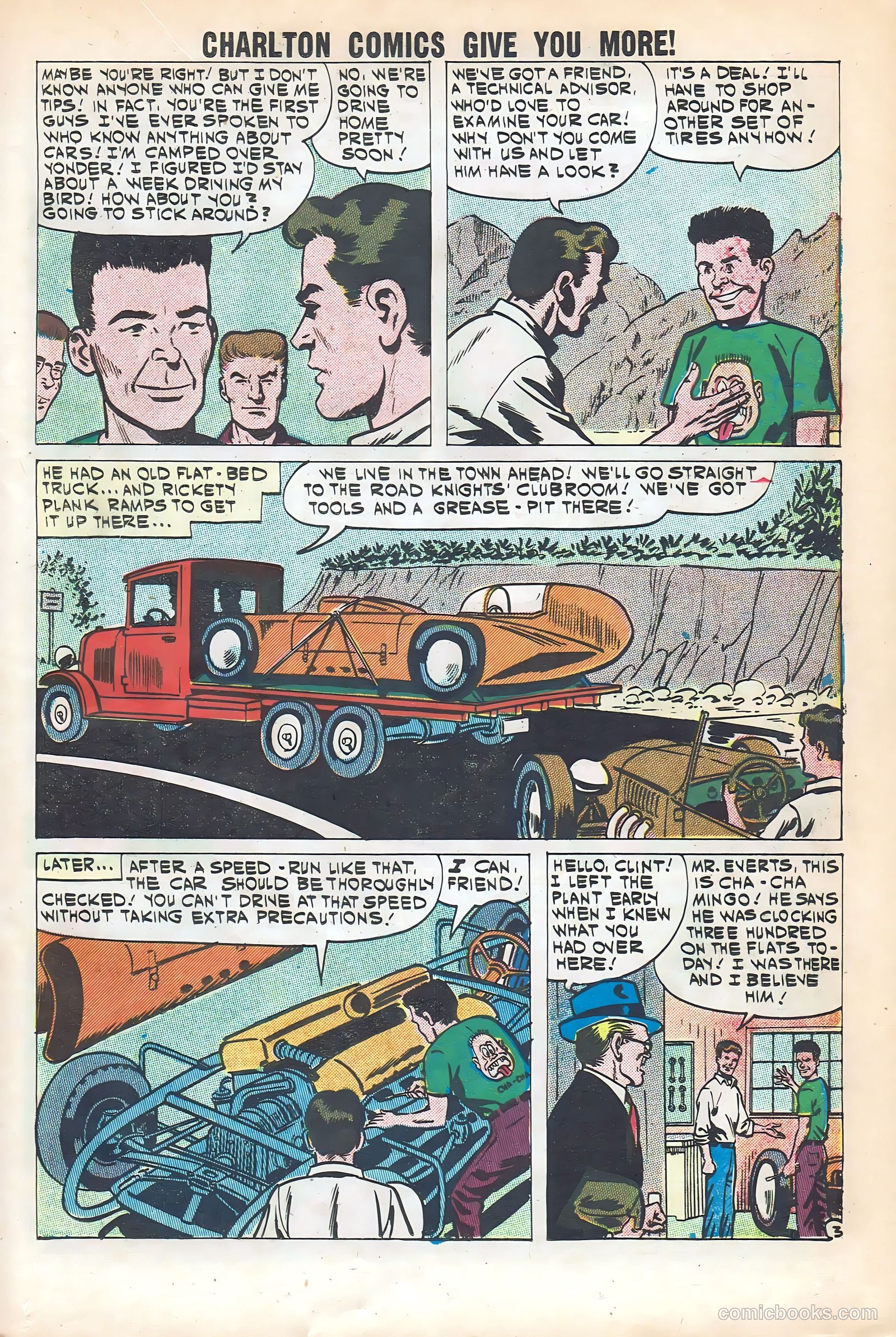 Hot Rods and Racing Cars #52 — page 19 of 36