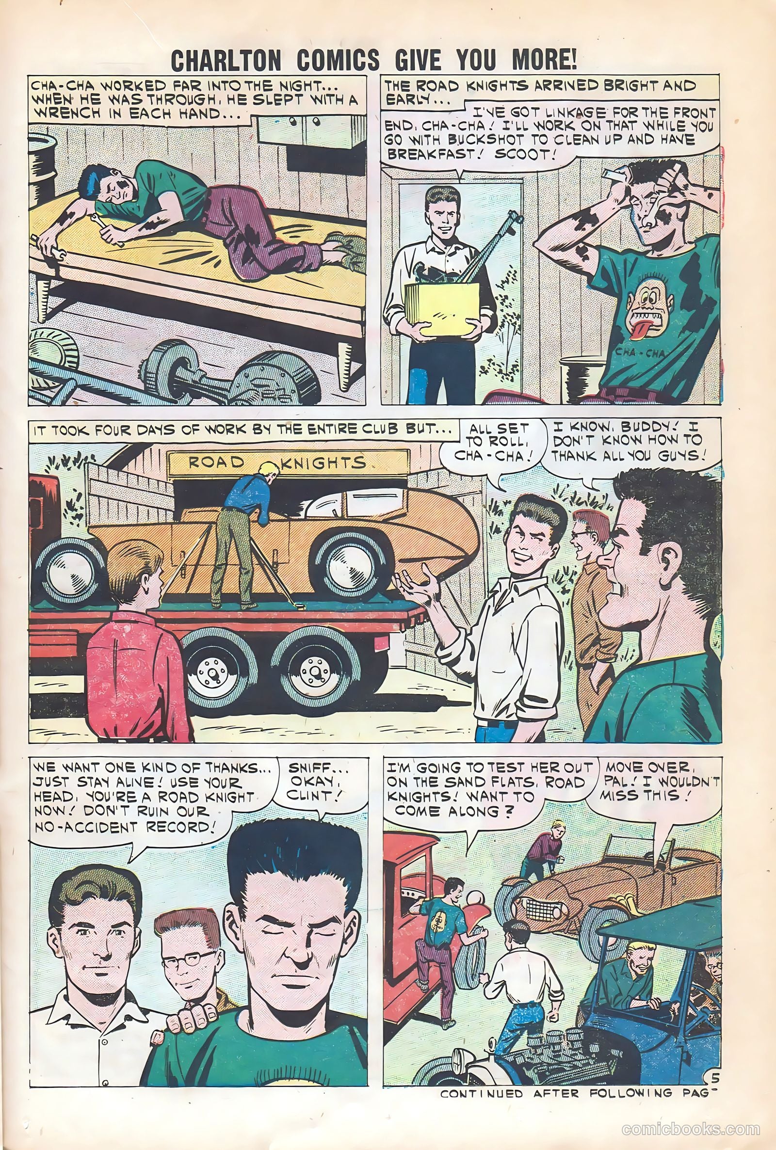 Hot Rods and Racing Cars #52 — page 21 of 36