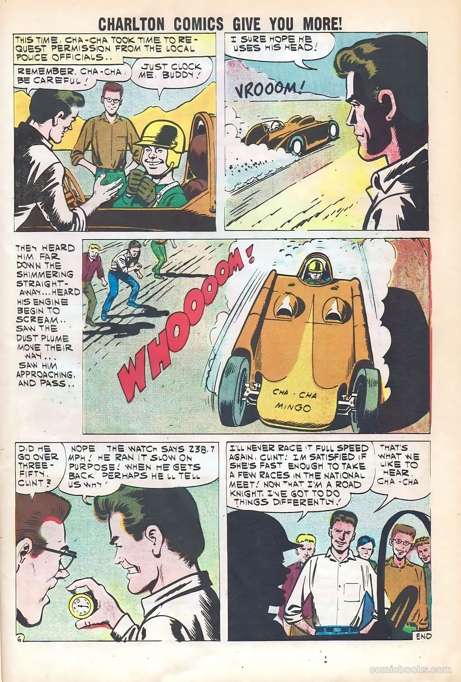 Hot Rods and Racing Cars #52 — page 23 of 36