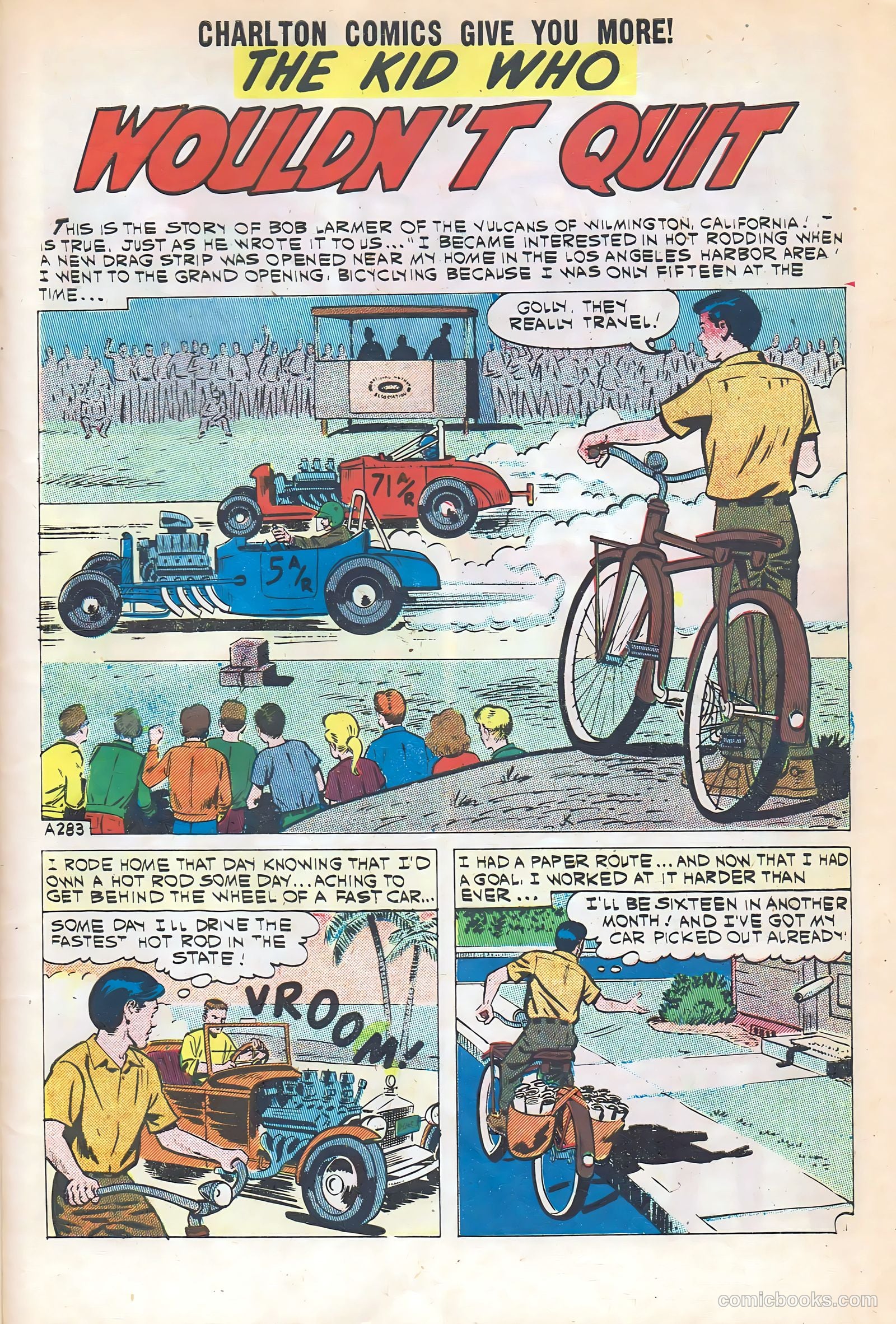 Hot Rods and Racing Cars #52 — page 27 of 36