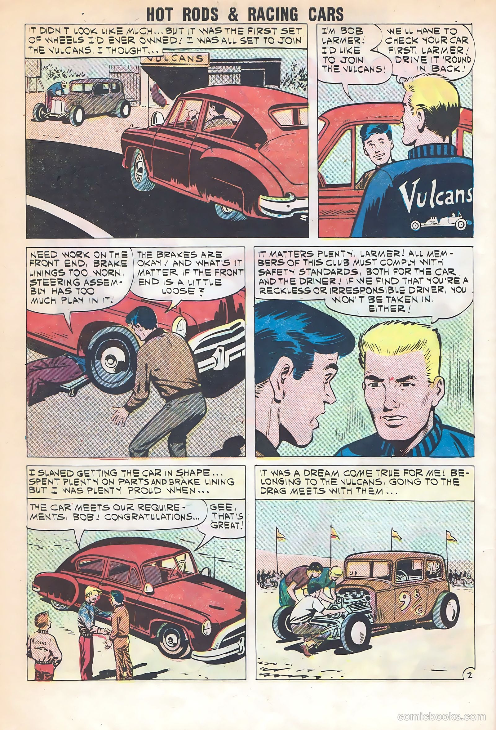 Hot Rods and Racing Cars #52 — page 28 of 36