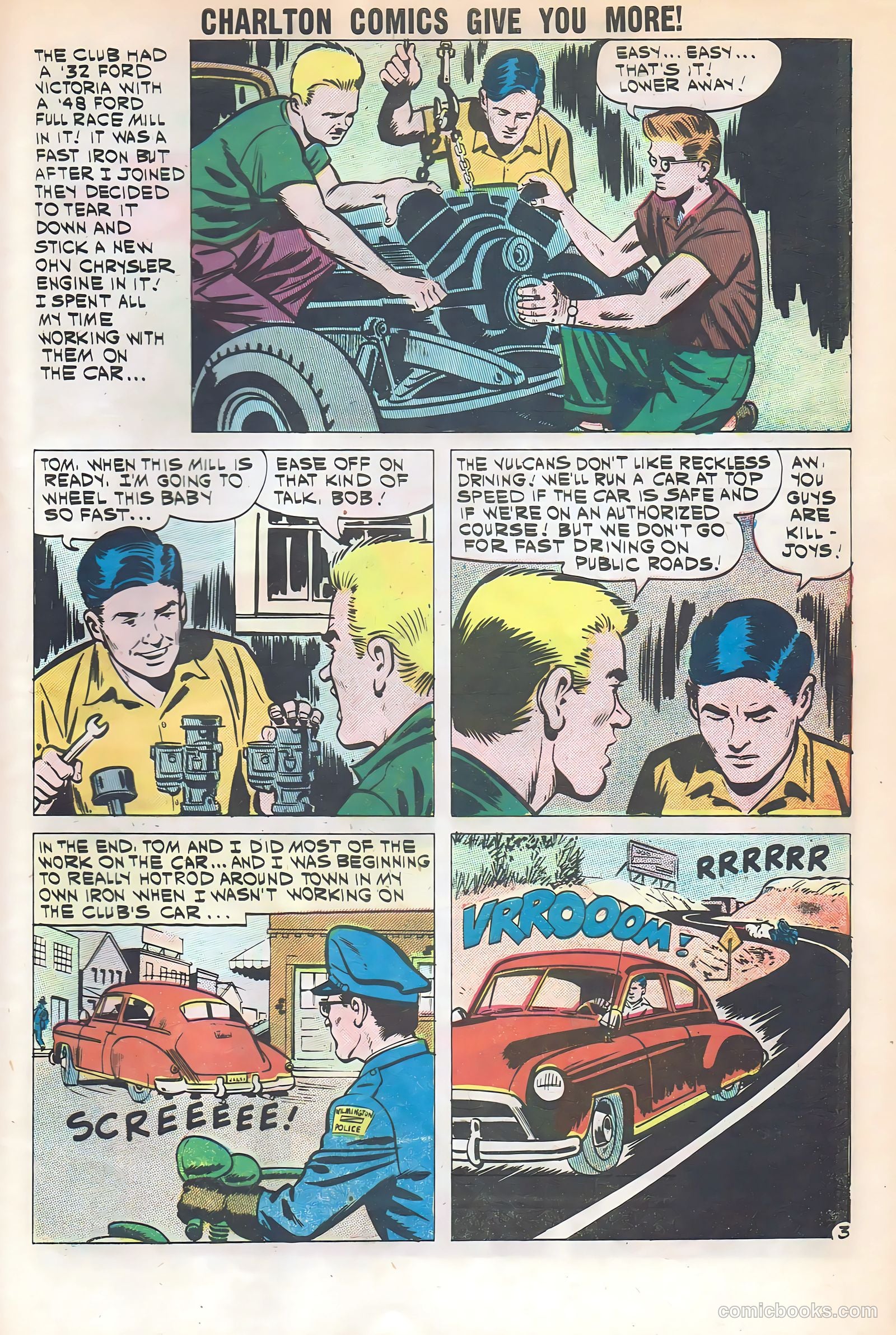 Hot Rods and Racing Cars #52 — page 29 of 36
