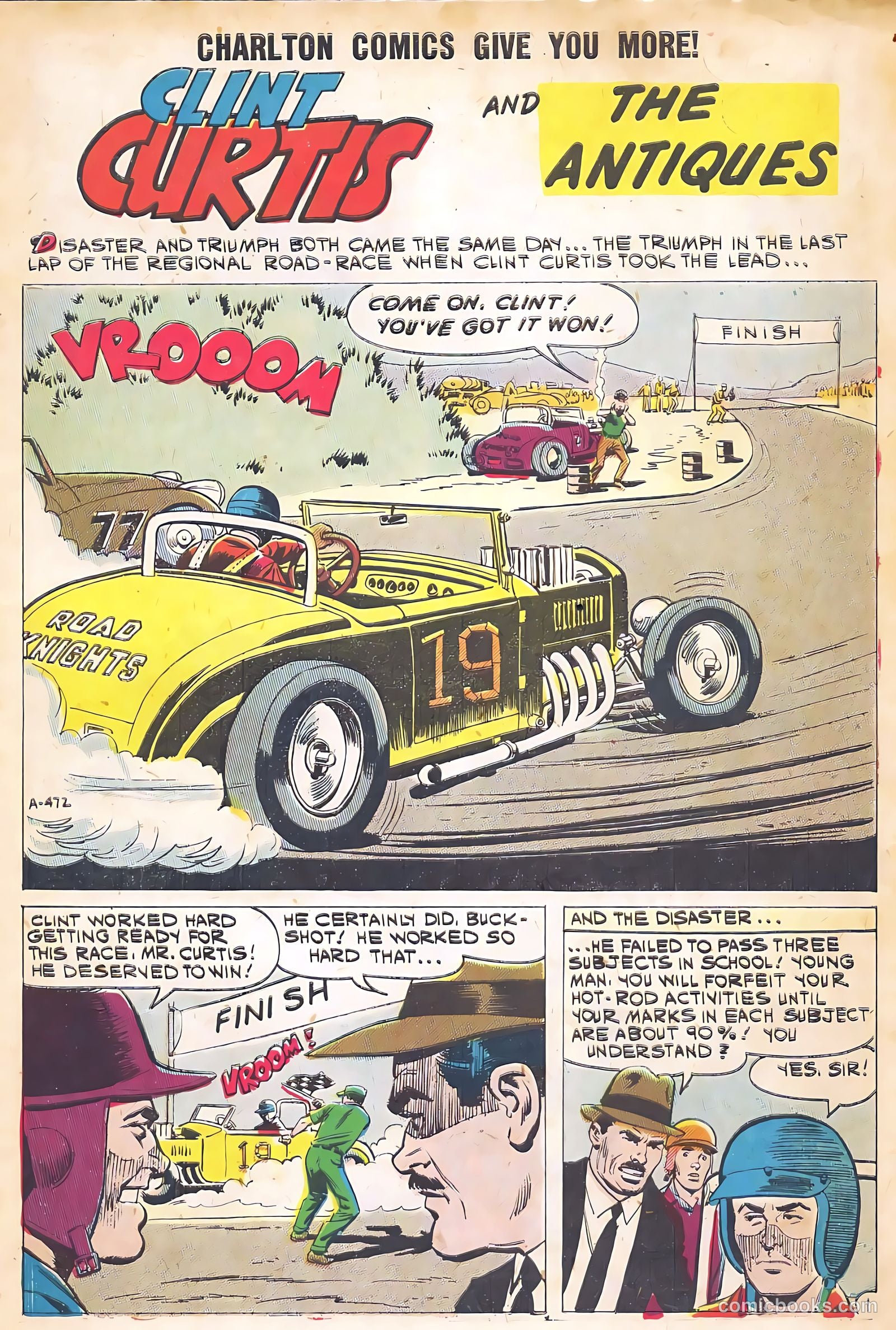 Hot Rods and Racing Cars #53 — page 1 of 31