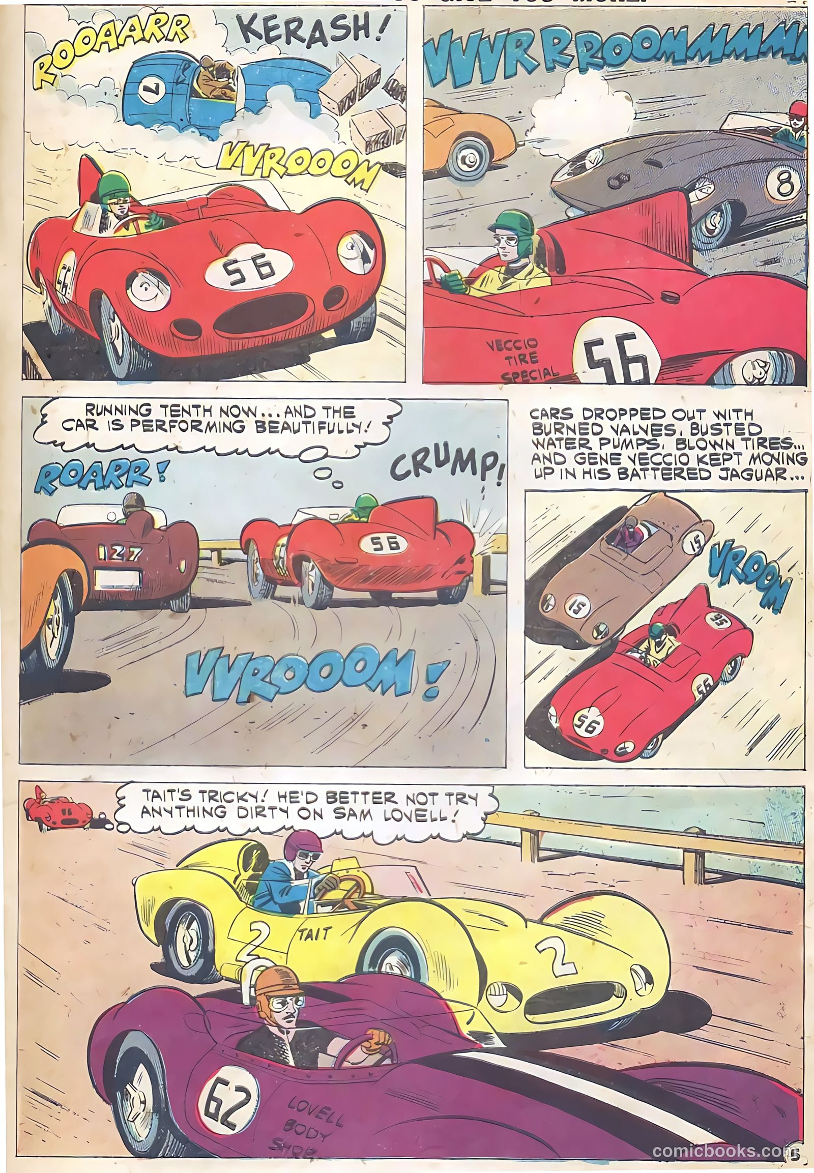 Hot Rods and Racing Cars #53 — page 6 of 31
