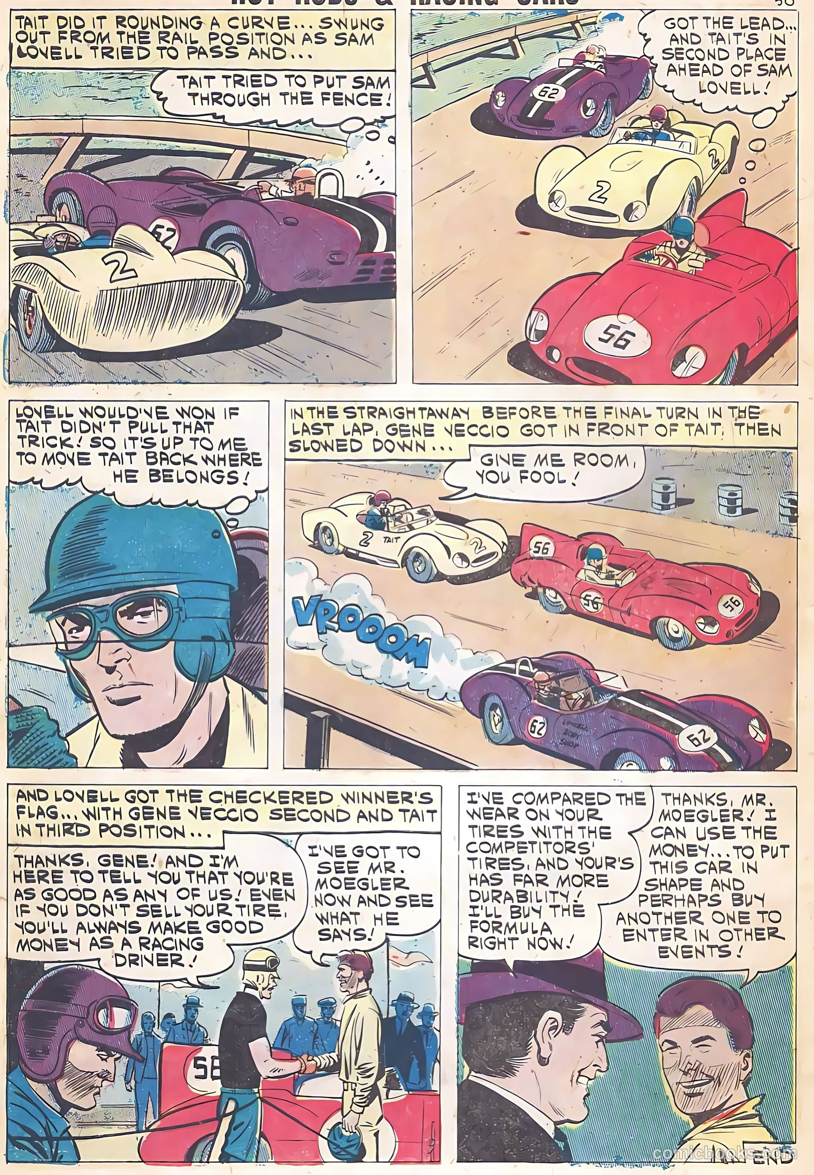 Hot Rods and Racing Cars #53 — page 7 of 31