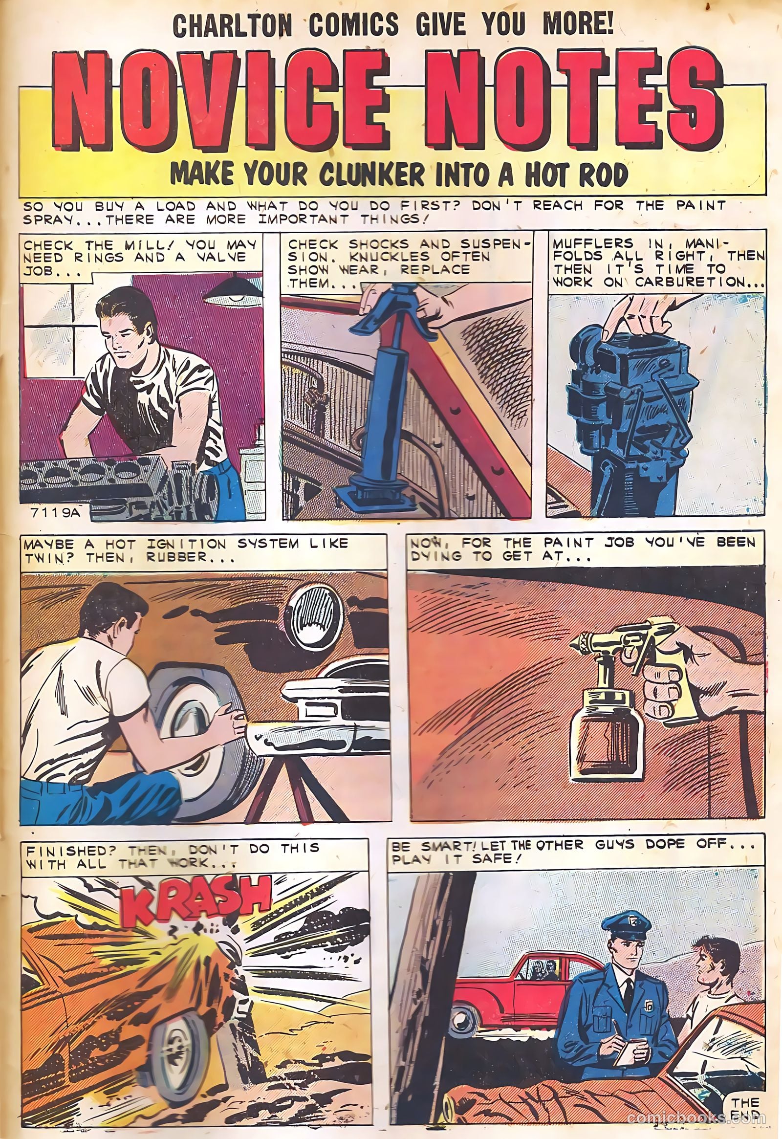 Hot Rods and Racing Cars #53 — page 8 of 31