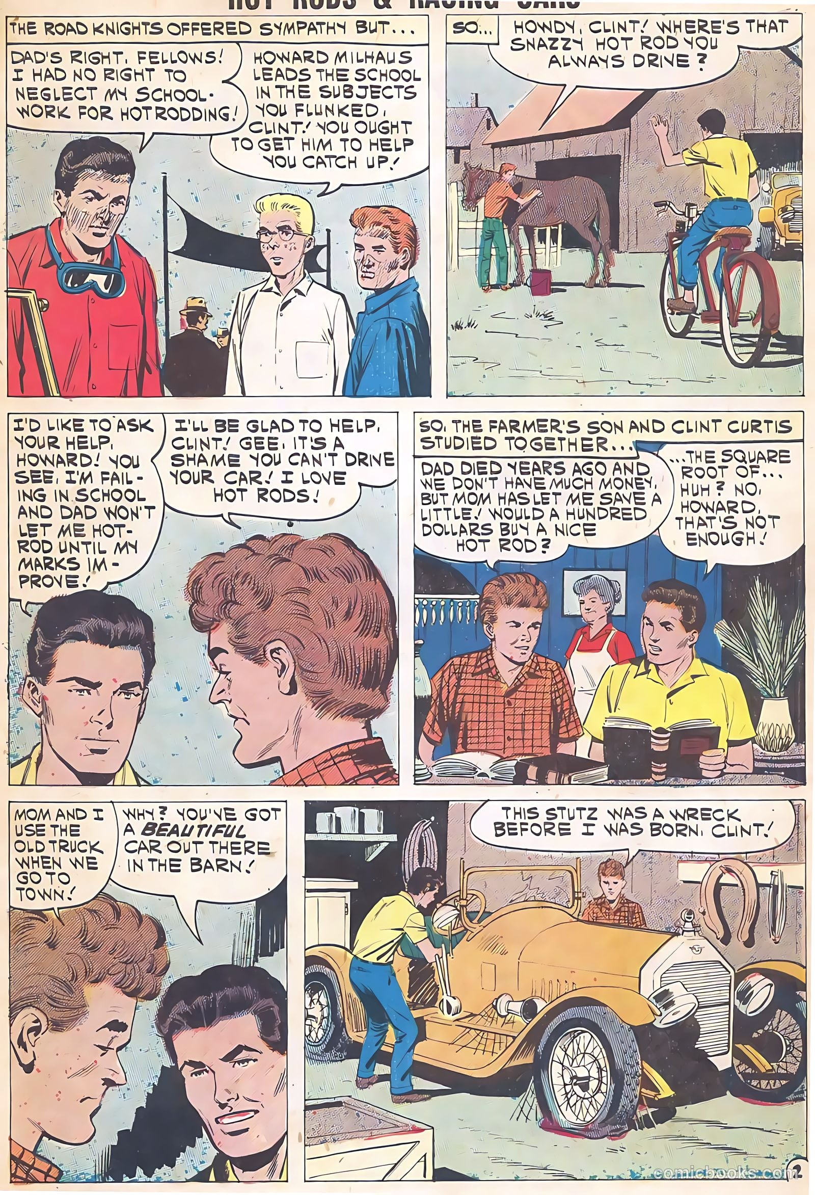 Hot Rods and Racing Cars #53 — page 11 of 31