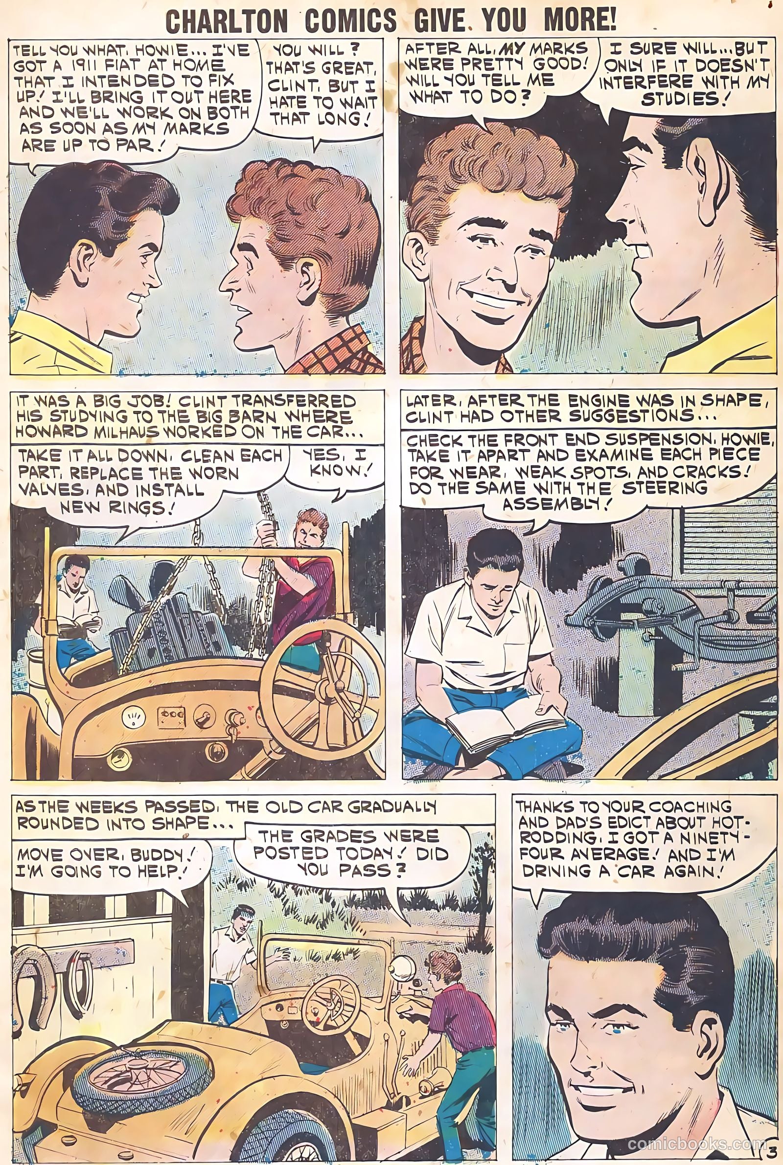 Hot Rods and Racing Cars #53 — page 12 of 31