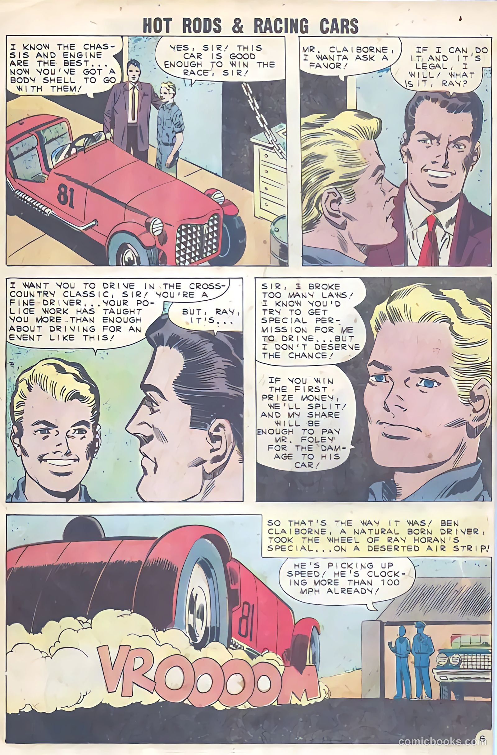 Hot Rods and Racing Cars #53 — page 21 of 31