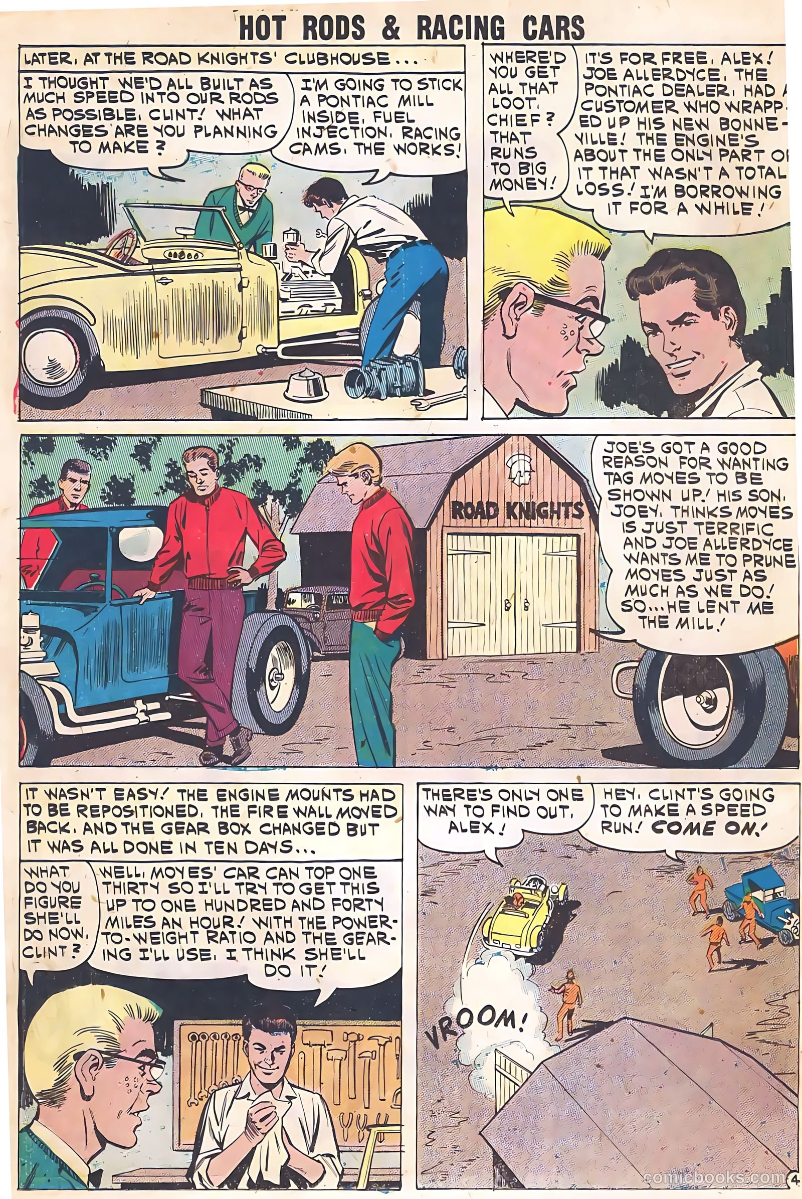 Hot Rods and Racing Cars #53 — page 28 of 31