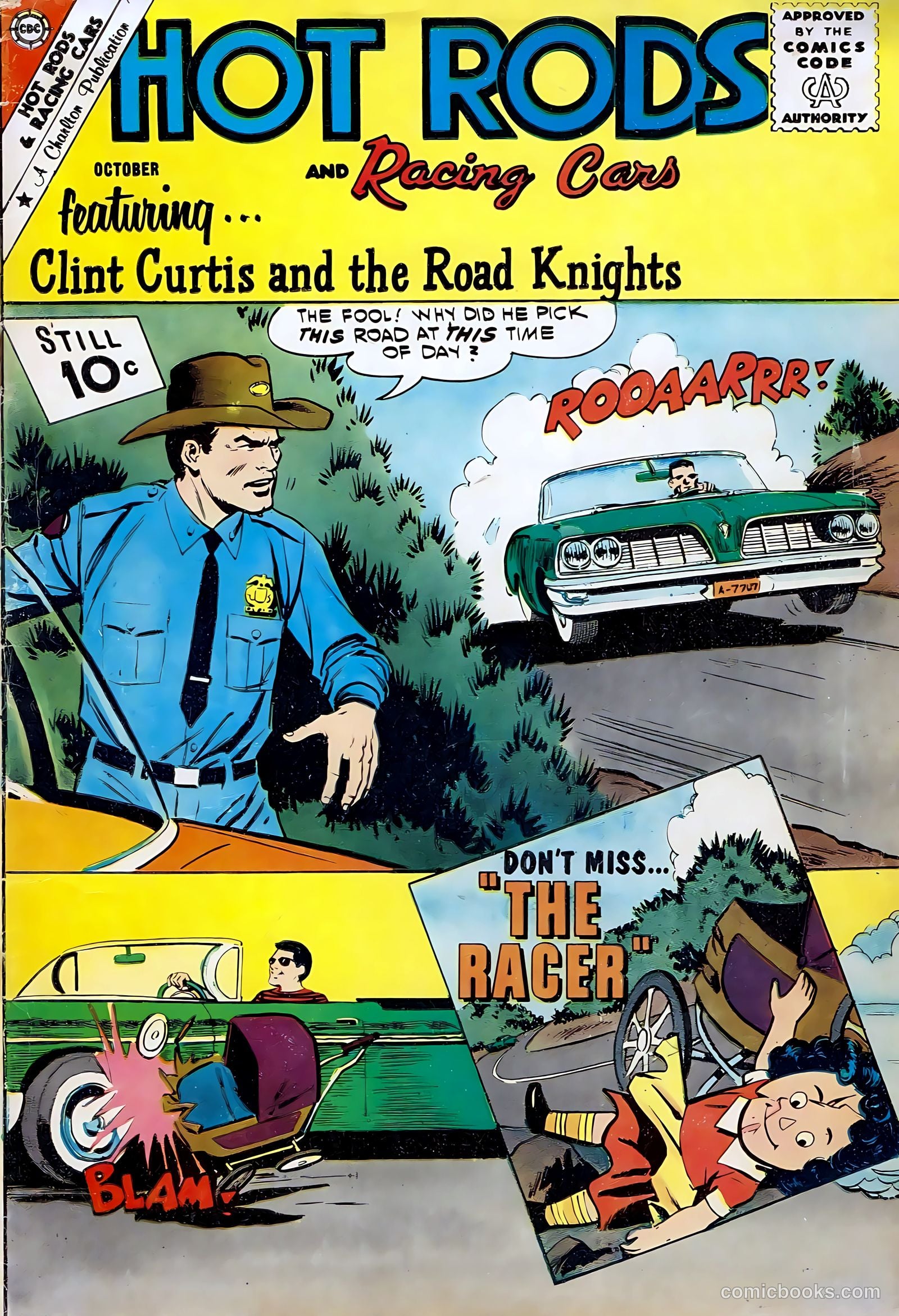 Hot Rods and Racing Cars #54 — page 1 of 36