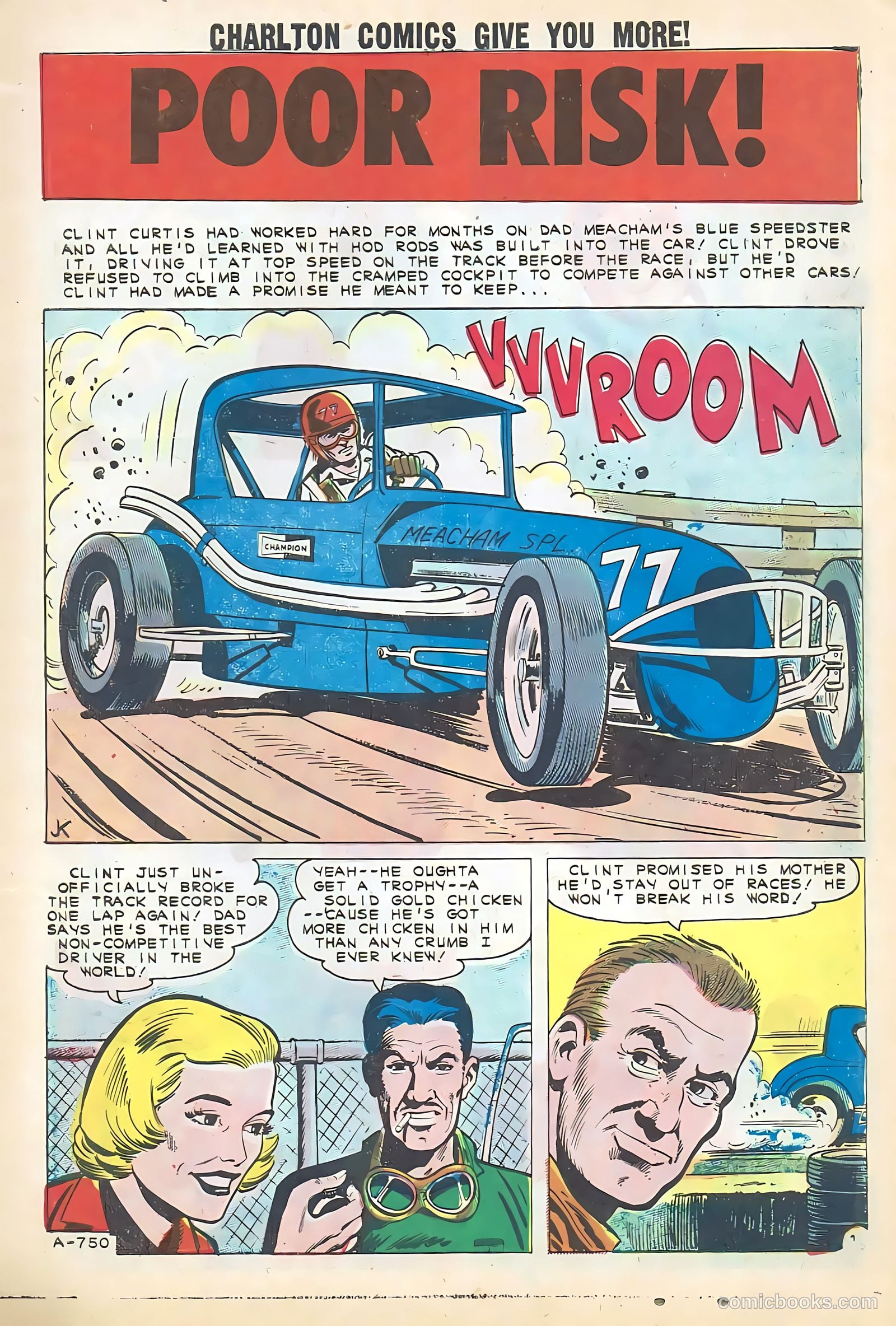 Hot Rods and Racing Cars #54 — page 3 of 36
