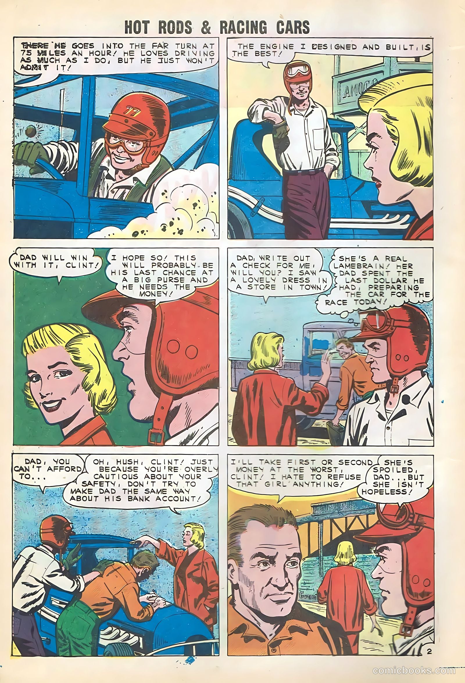 Hot Rods and Racing Cars #54 — page 4 of 36