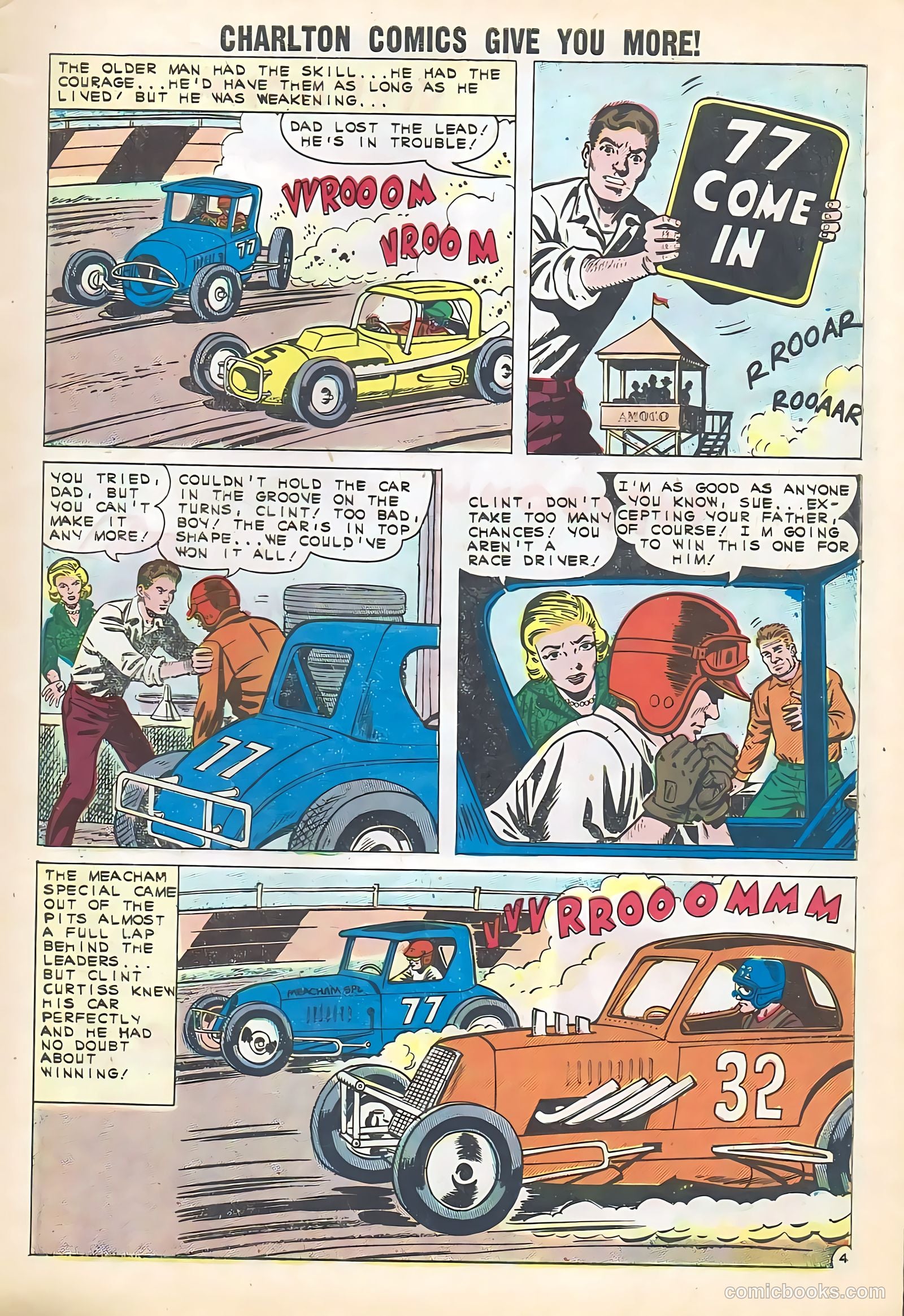 Hot Rods and Racing Cars #54 — page 7 of 36