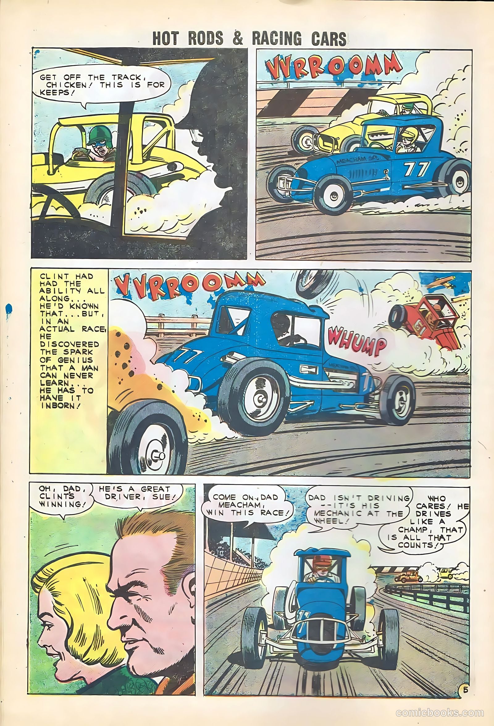 Hot Rods and Racing Cars #54 — page 8 of 36