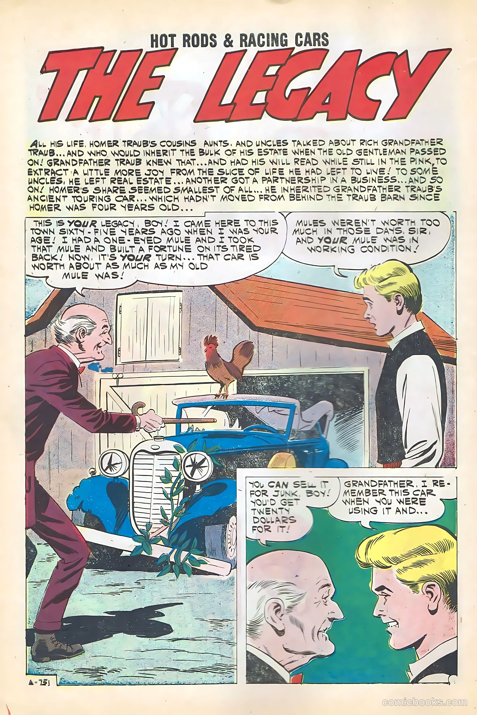 Hot Rods and Racing Cars #54 — page 10 of 36