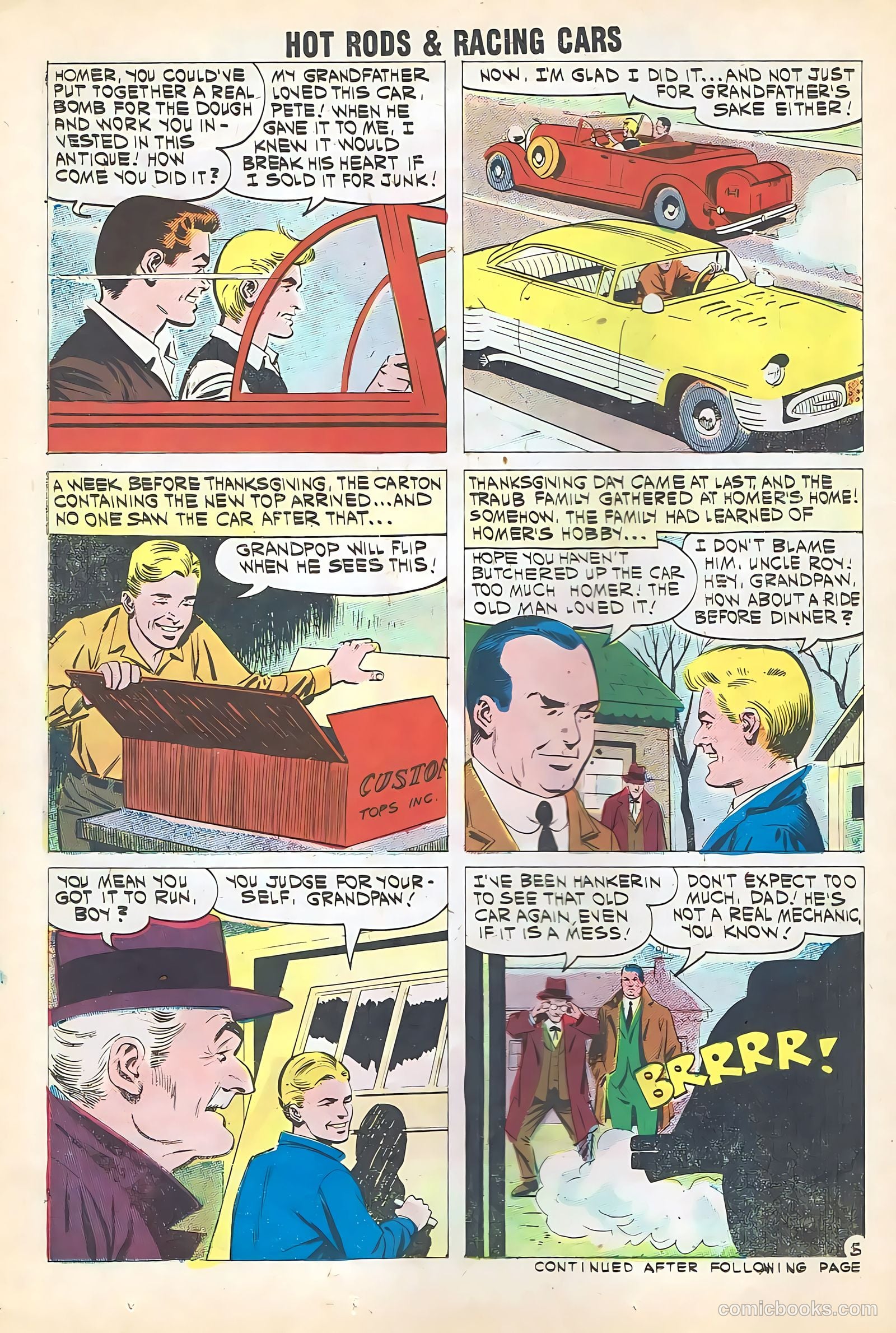 Hot Rods and Racing Cars #54 — page 14 of 36