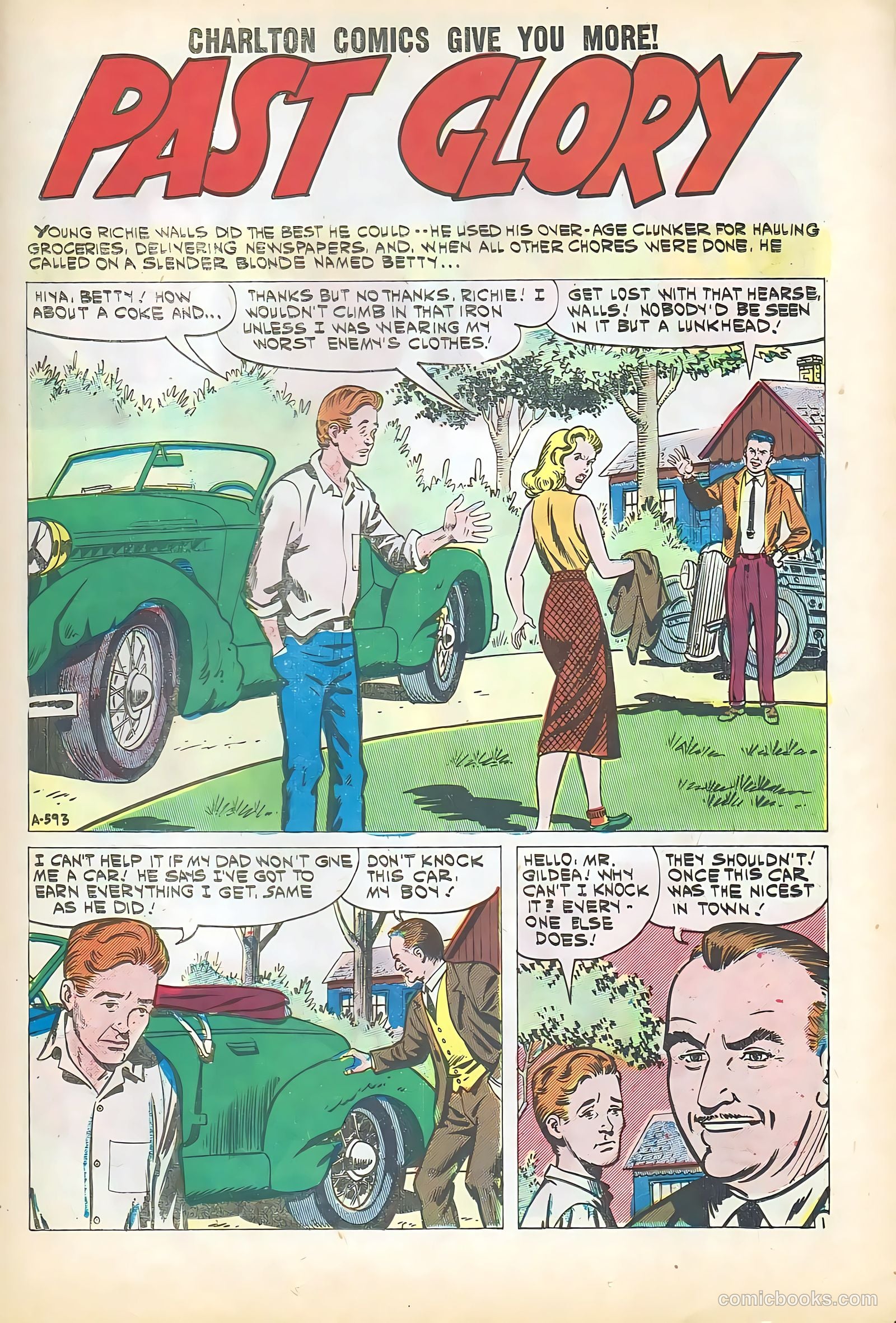 Hot Rods and Racing Cars #54 — page 19 of 36