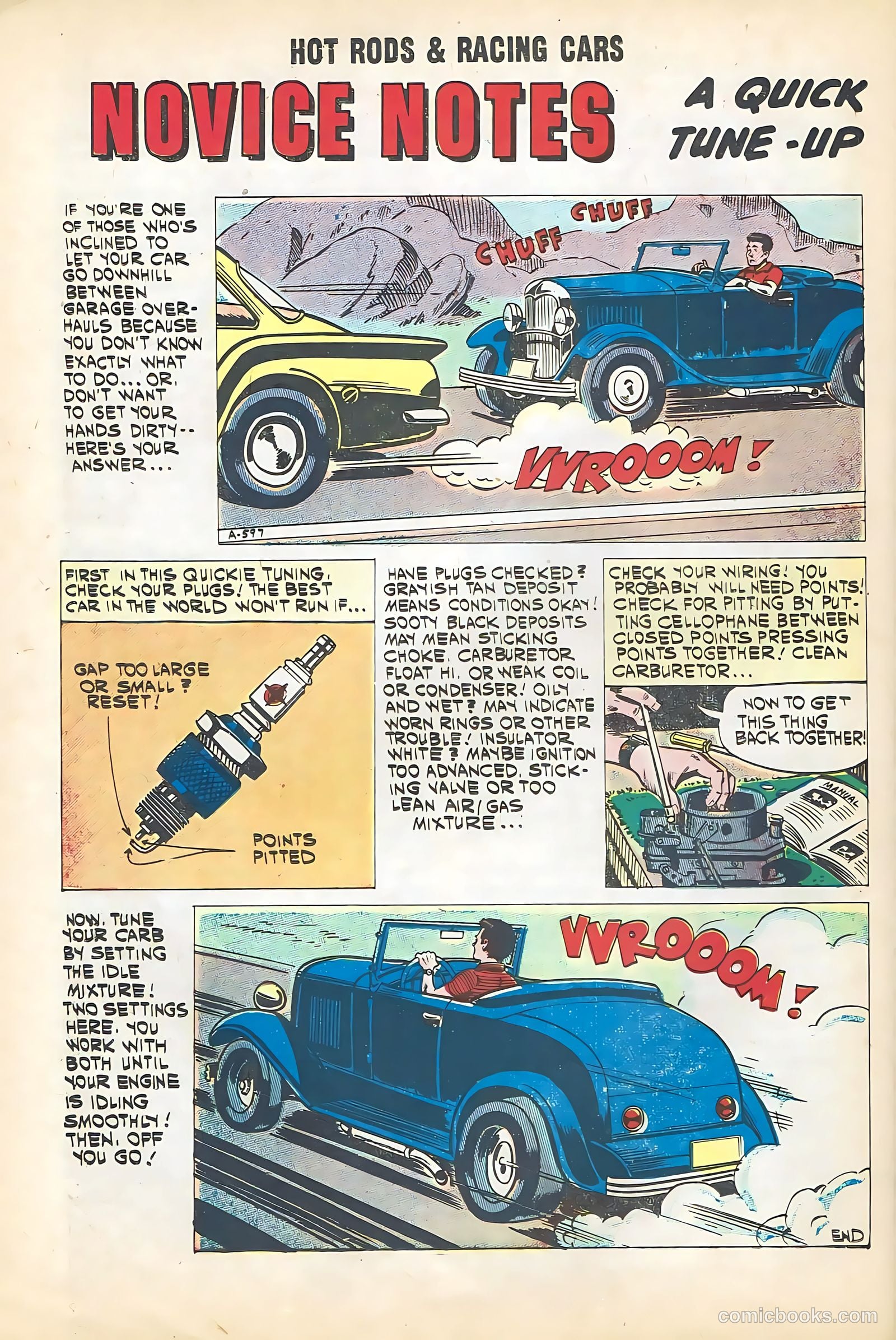Hot Rods and Racing Cars #54 — page 26 of 36