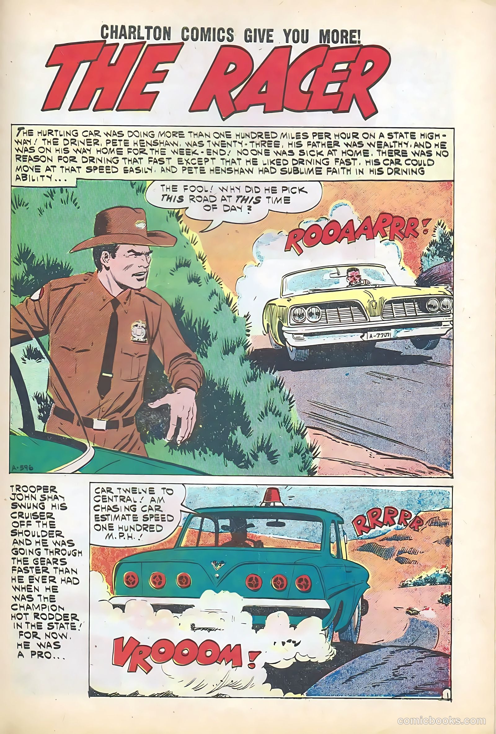 Hot Rods and Racing Cars #54 — page 27 of 36