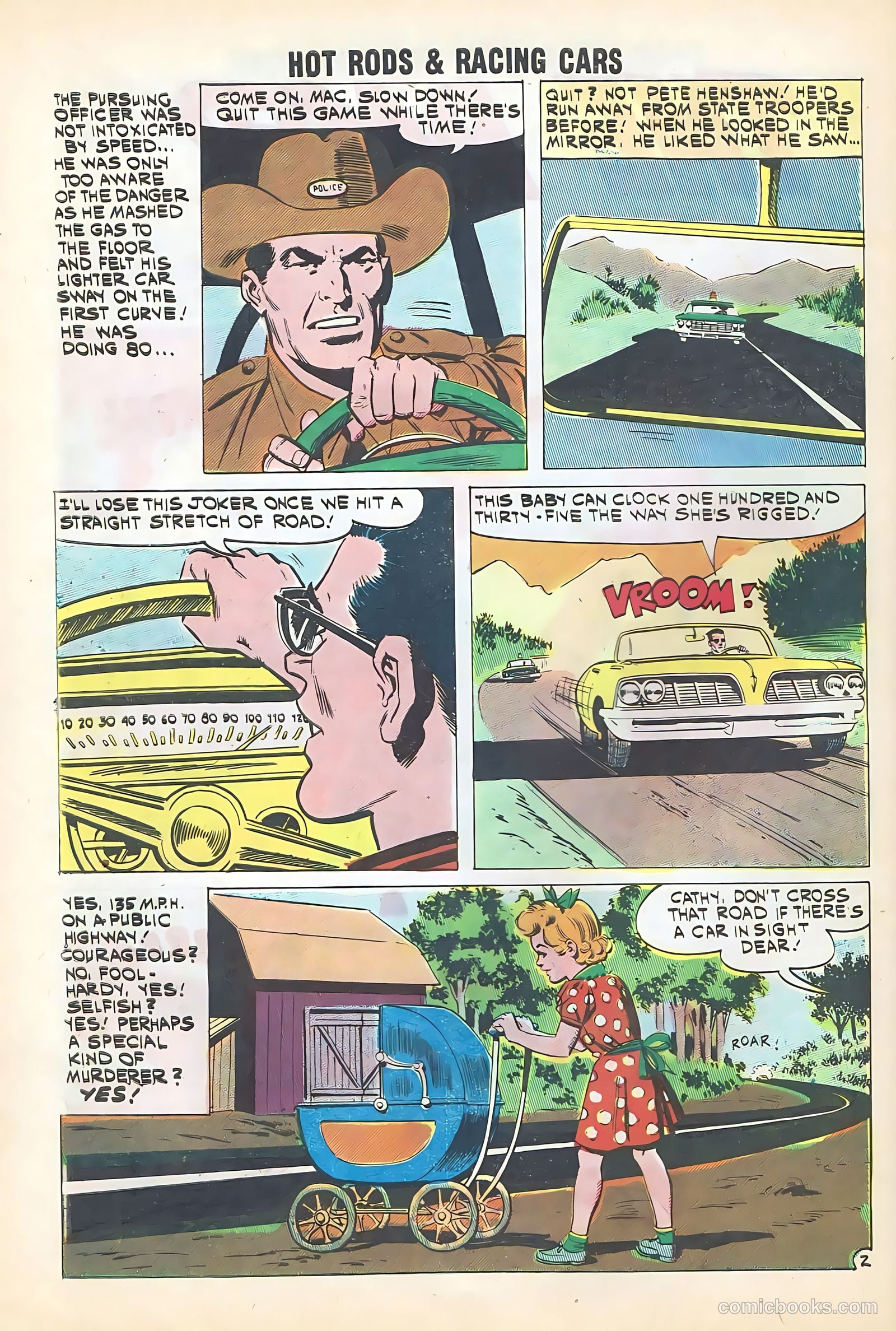 Hot Rods and Racing Cars #54 — page 28 of 36