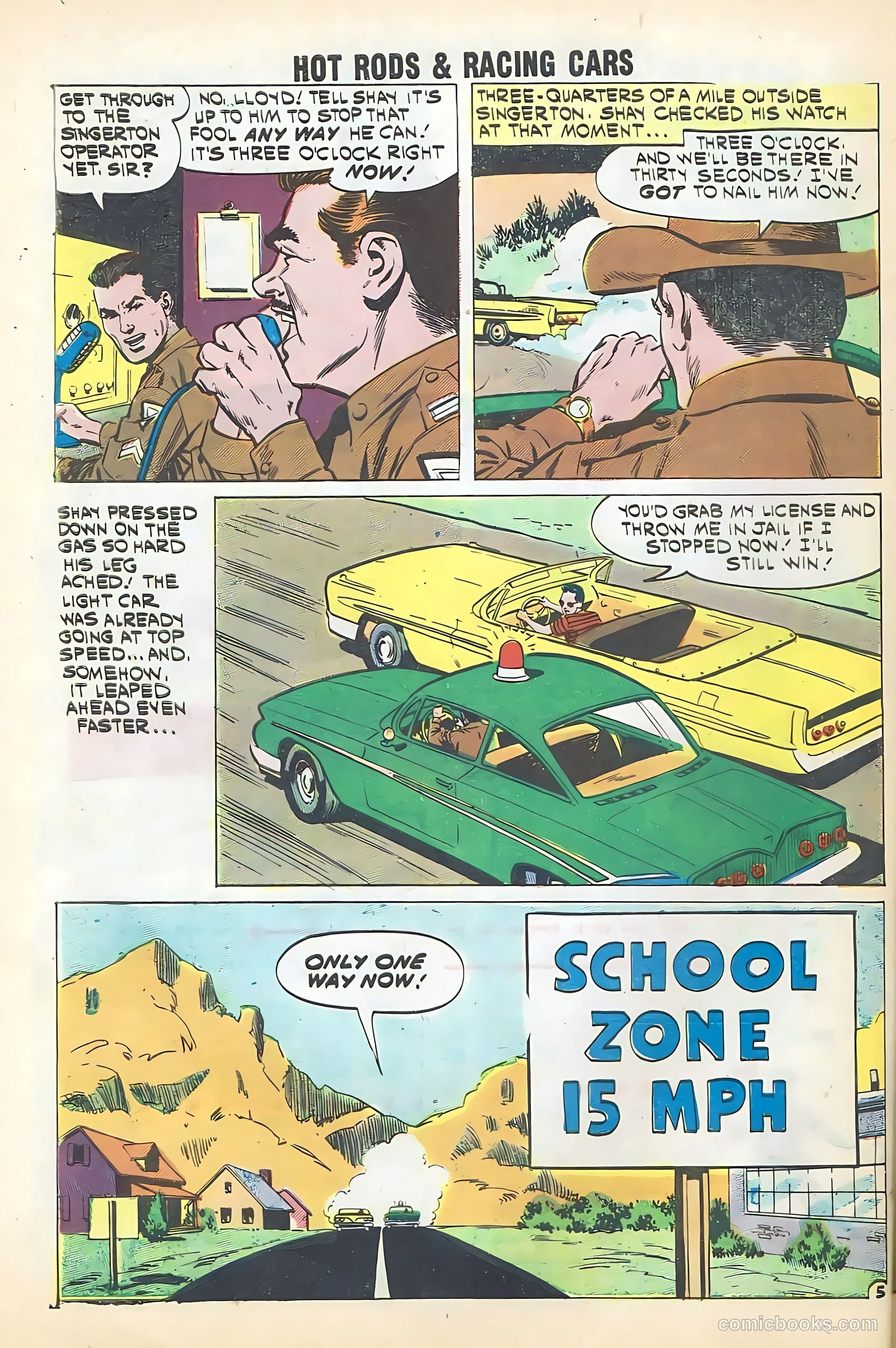 Hot Rods and Racing Cars #54 — page 32 of 36