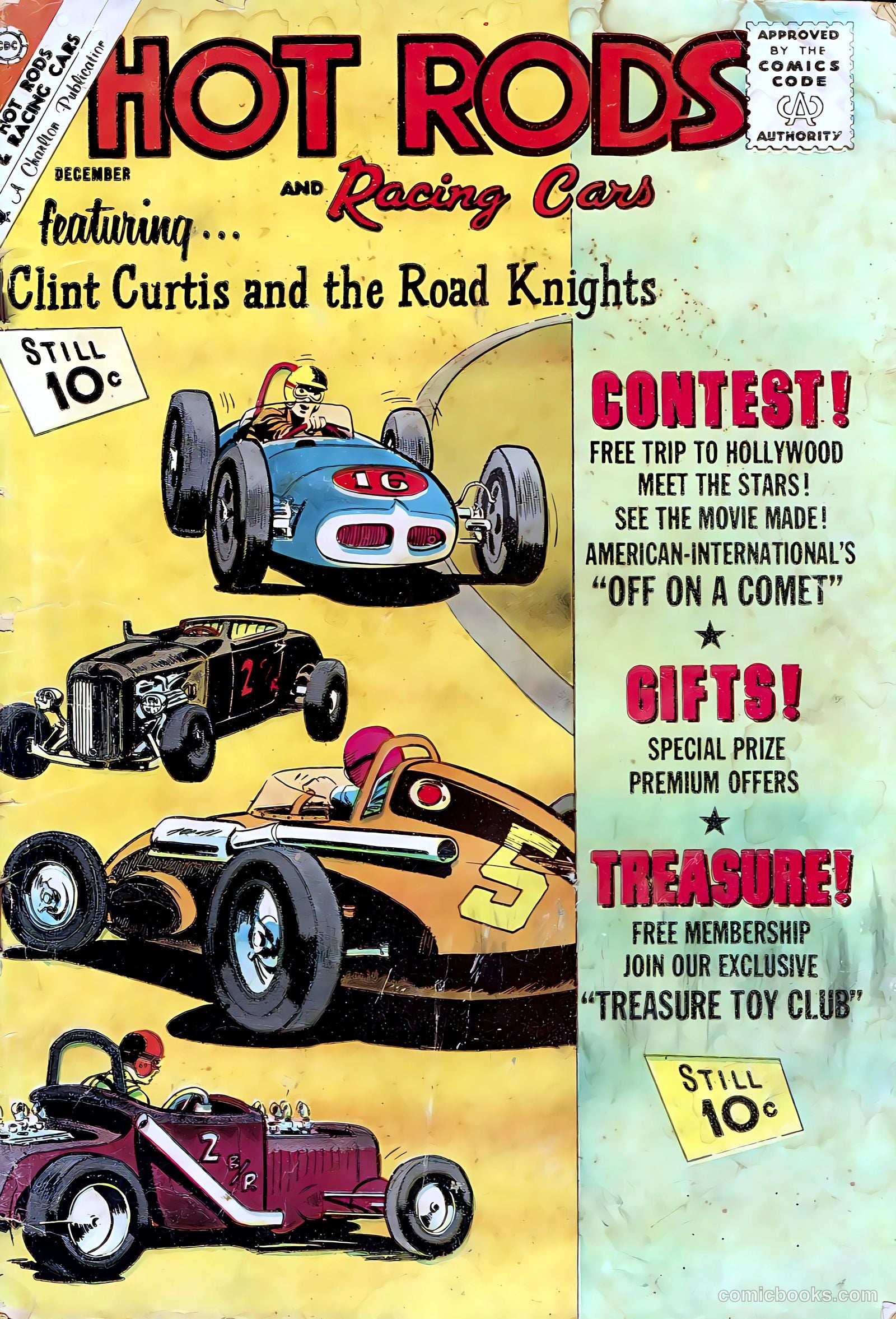 Hot Rods and Racing Cars #55 — page 1 of 36