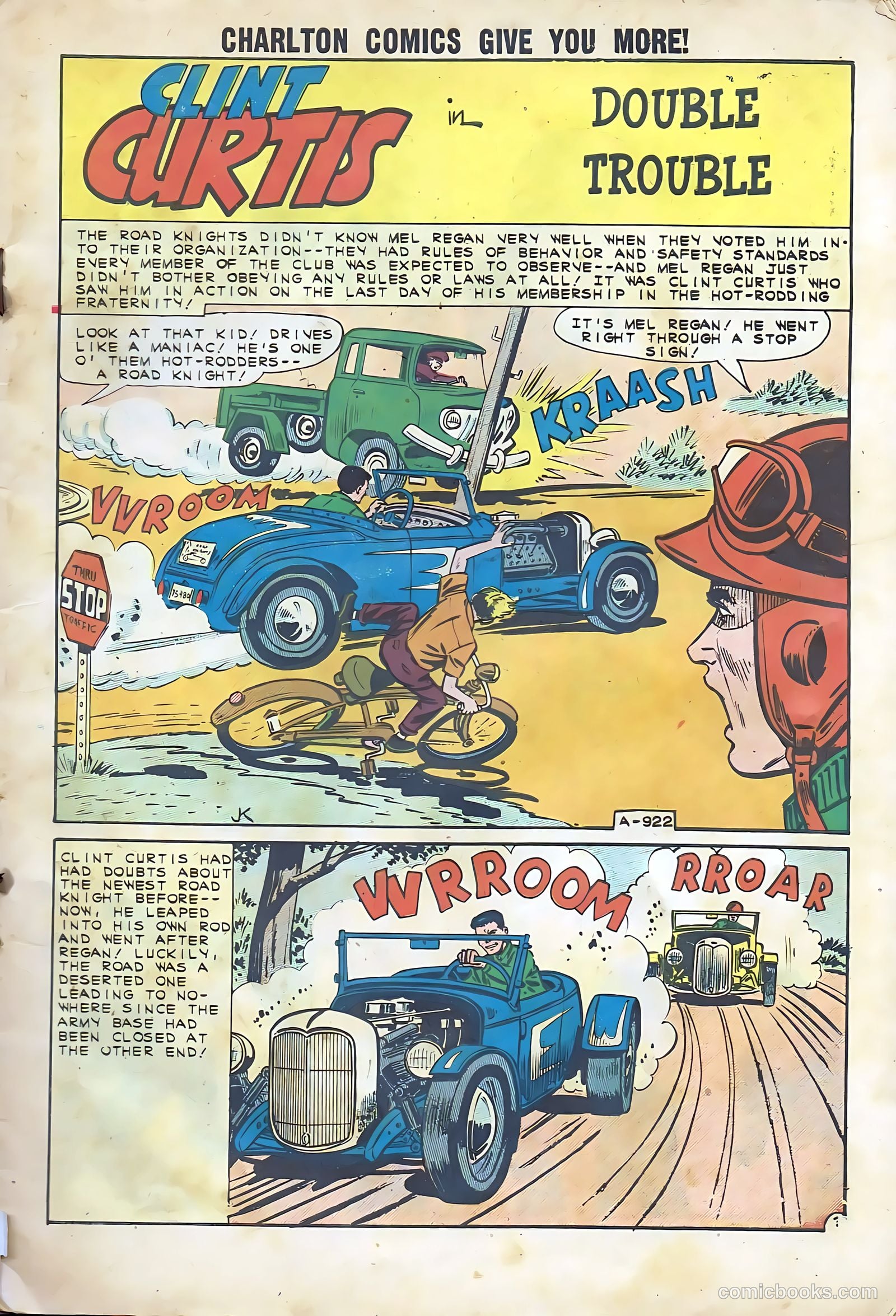 Hot Rods and Racing Cars #55 — page 3 of 36