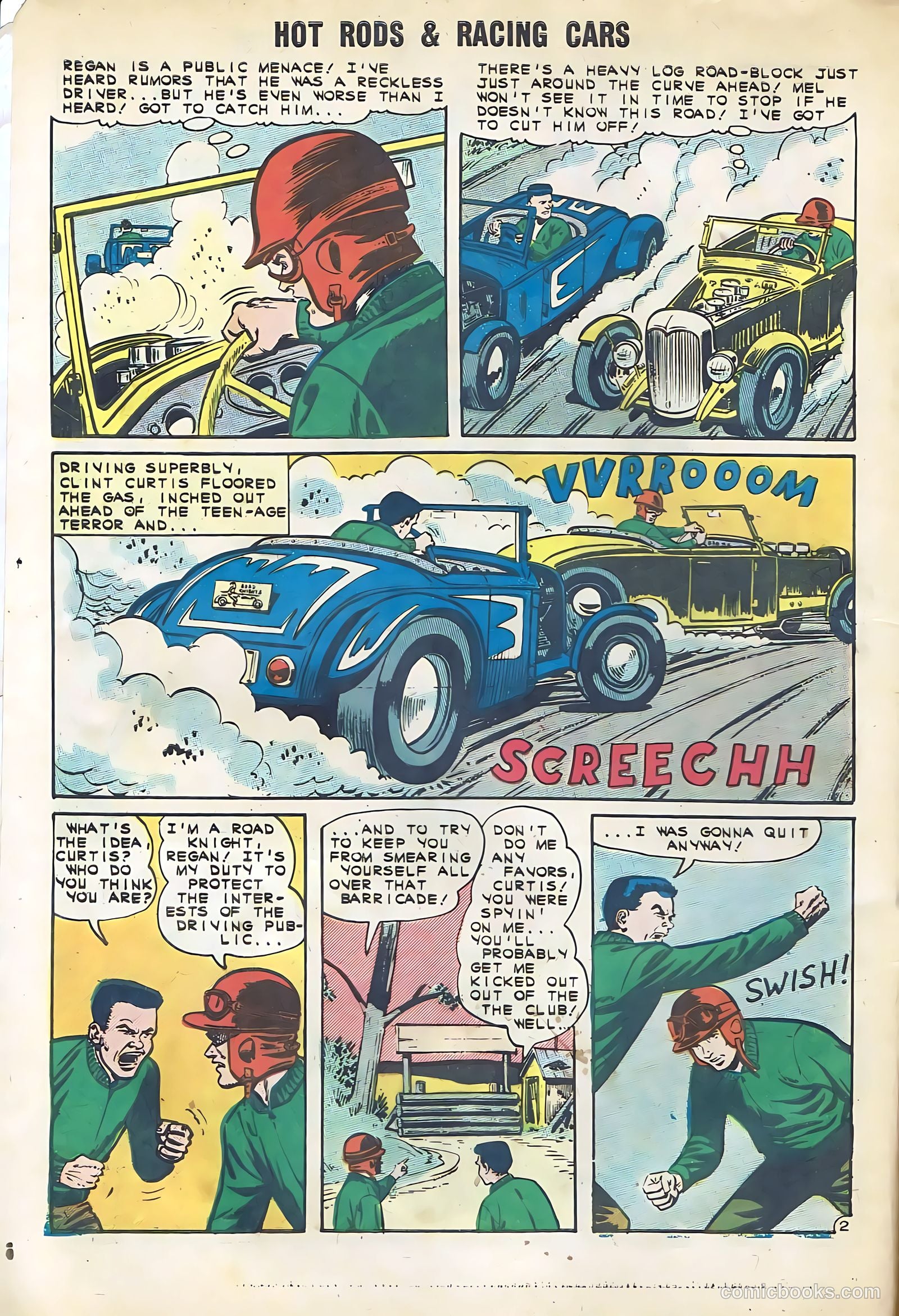 Hot Rods and Racing Cars #55 — page 4 of 36