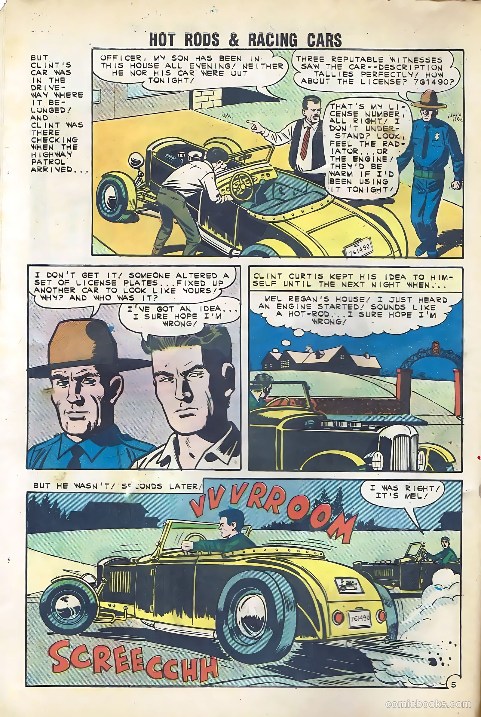 Hot Rods and Racing Cars #55 — page 8 of 36