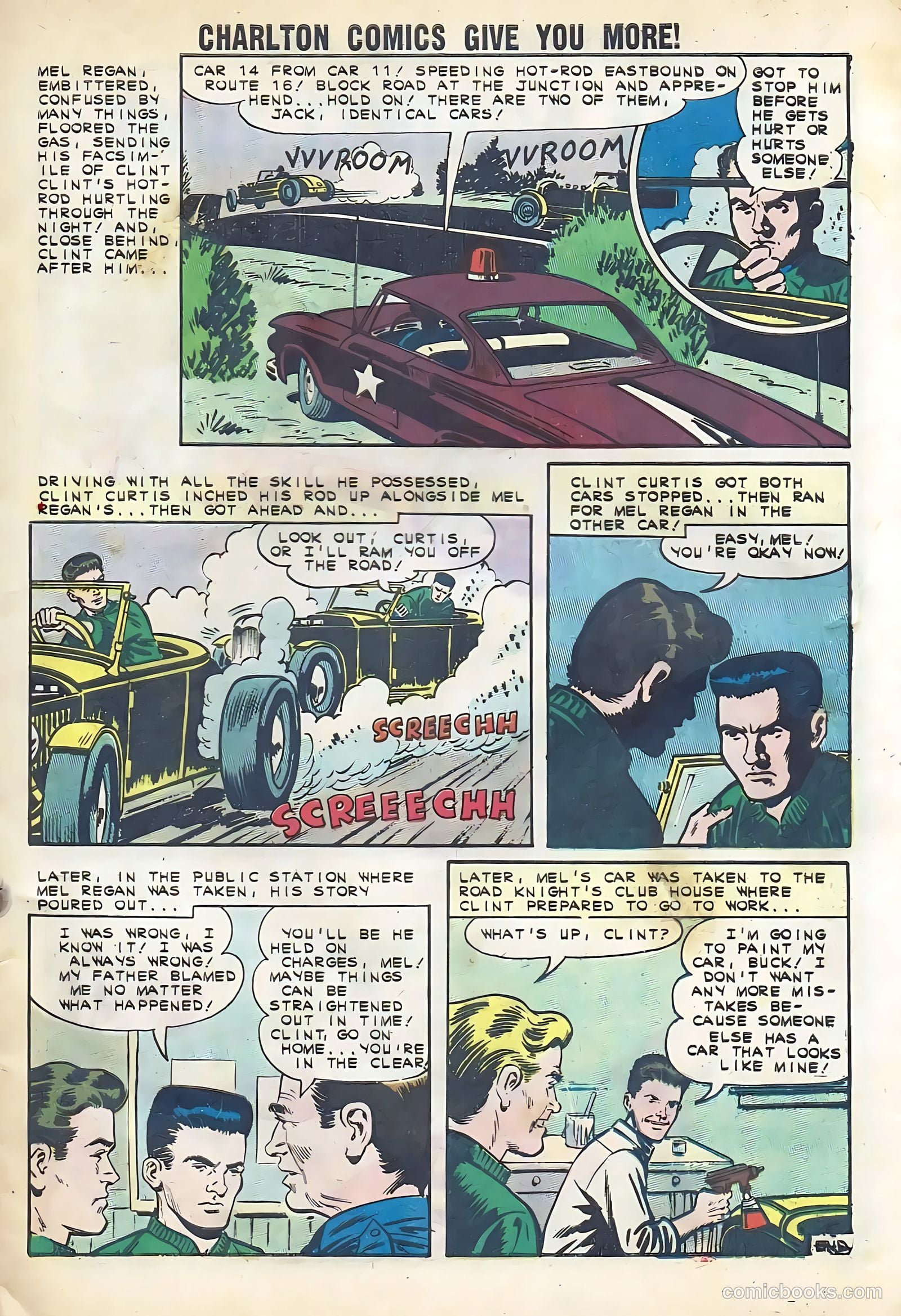 Hot Rods and Racing Cars #55 — page 9 of 36