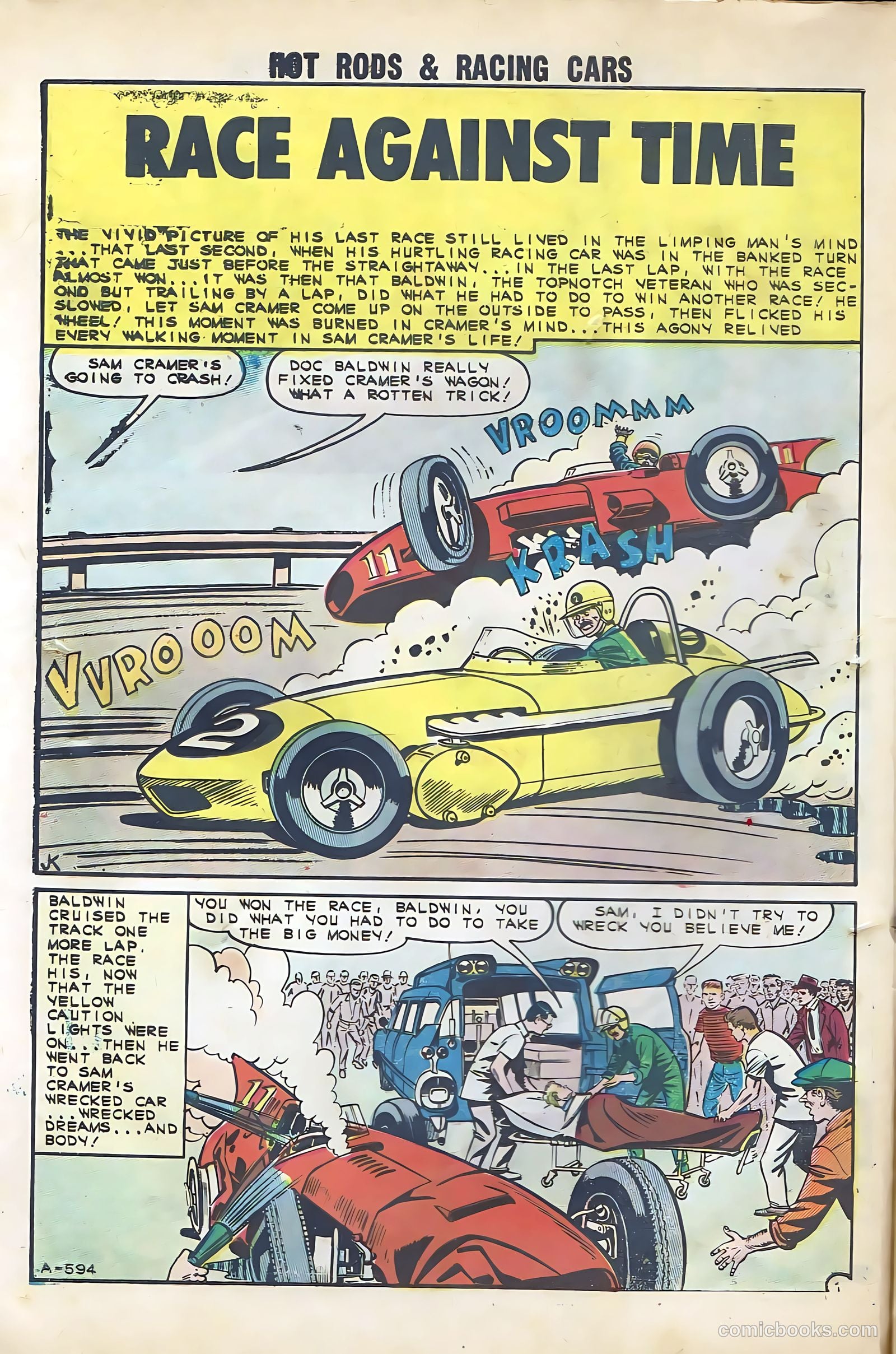 Hot Rods and Racing Cars #55 — page 10 of 36