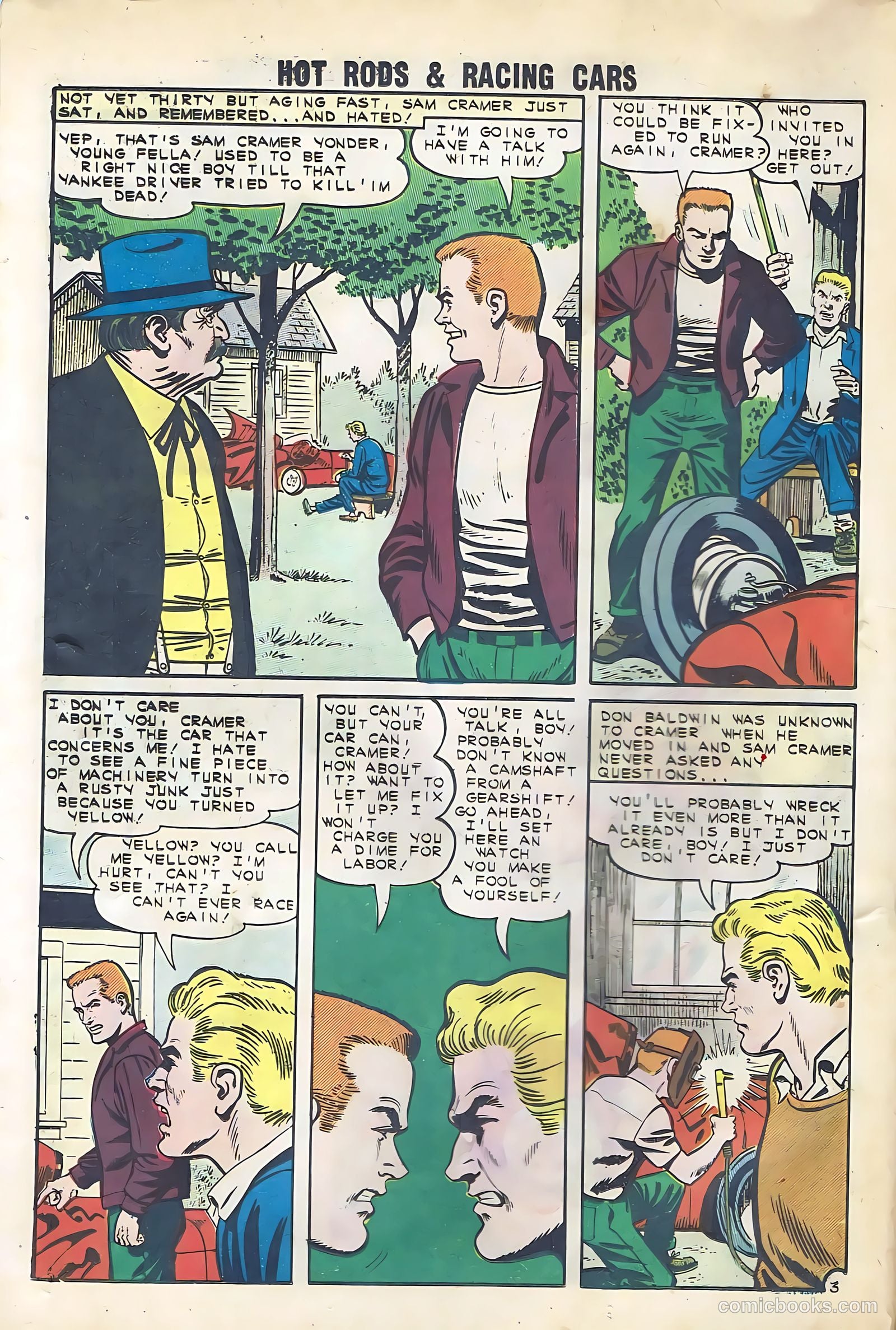 Hot Rods and Racing Cars #55 — page 12 of 36