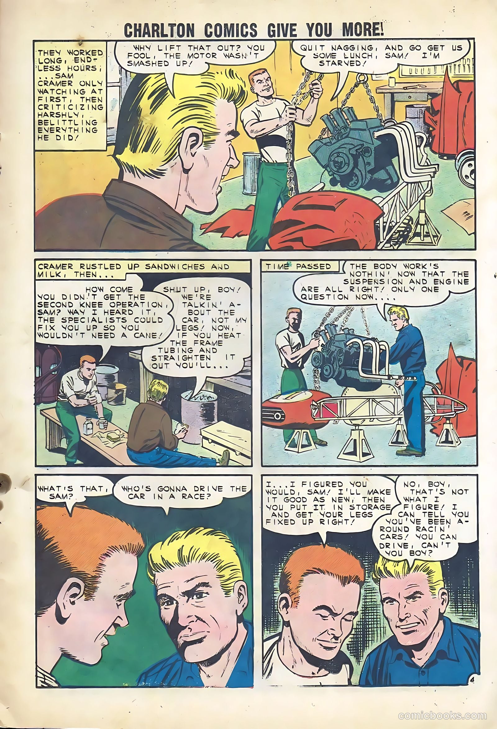 Hot Rods and Racing Cars #55 — page 13 of 36