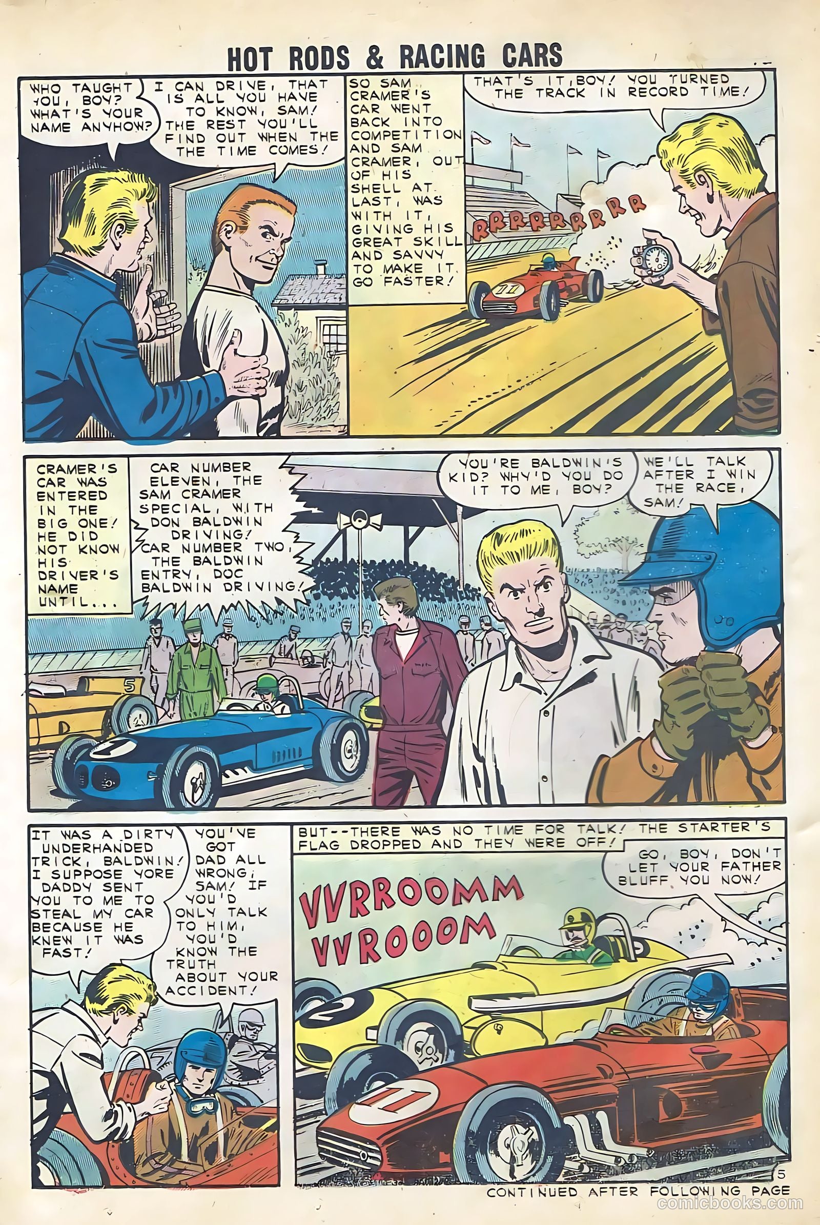 Hot Rods and Racing Cars #55 — page 14 of 36