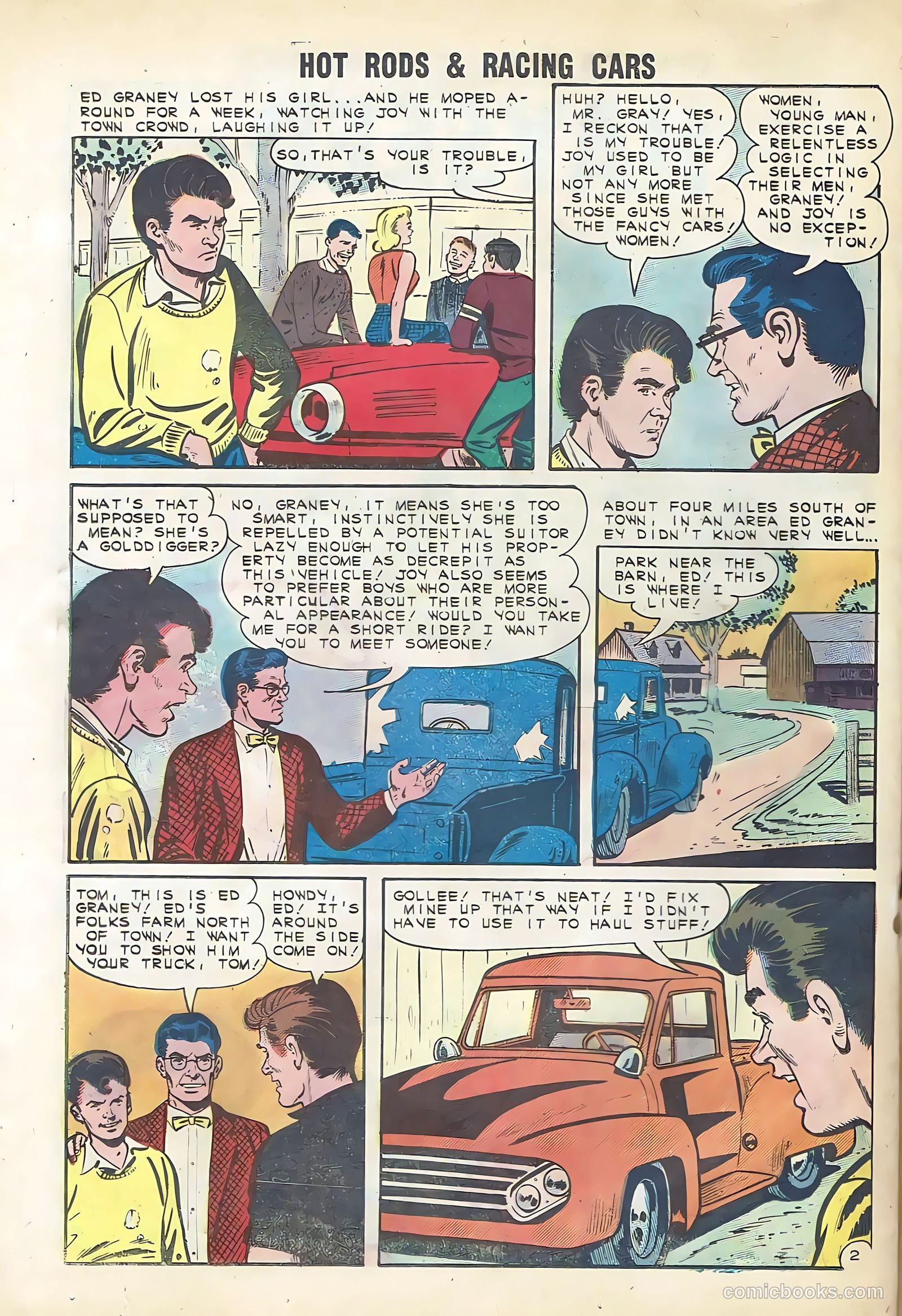 Hot Rods and Racing Cars #55 — page 20 of 36