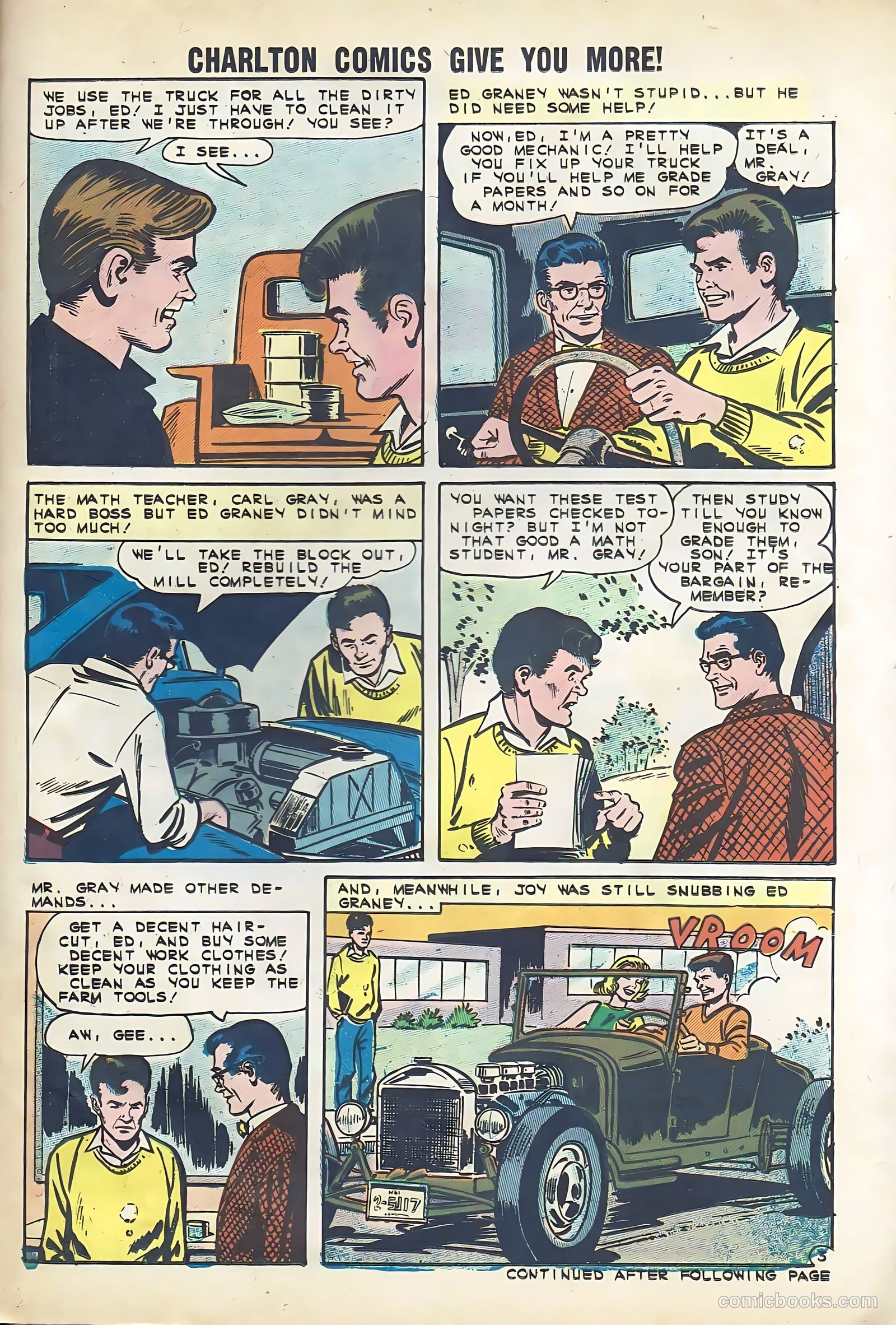 Hot Rods and Racing Cars #55 — page 21 of 36