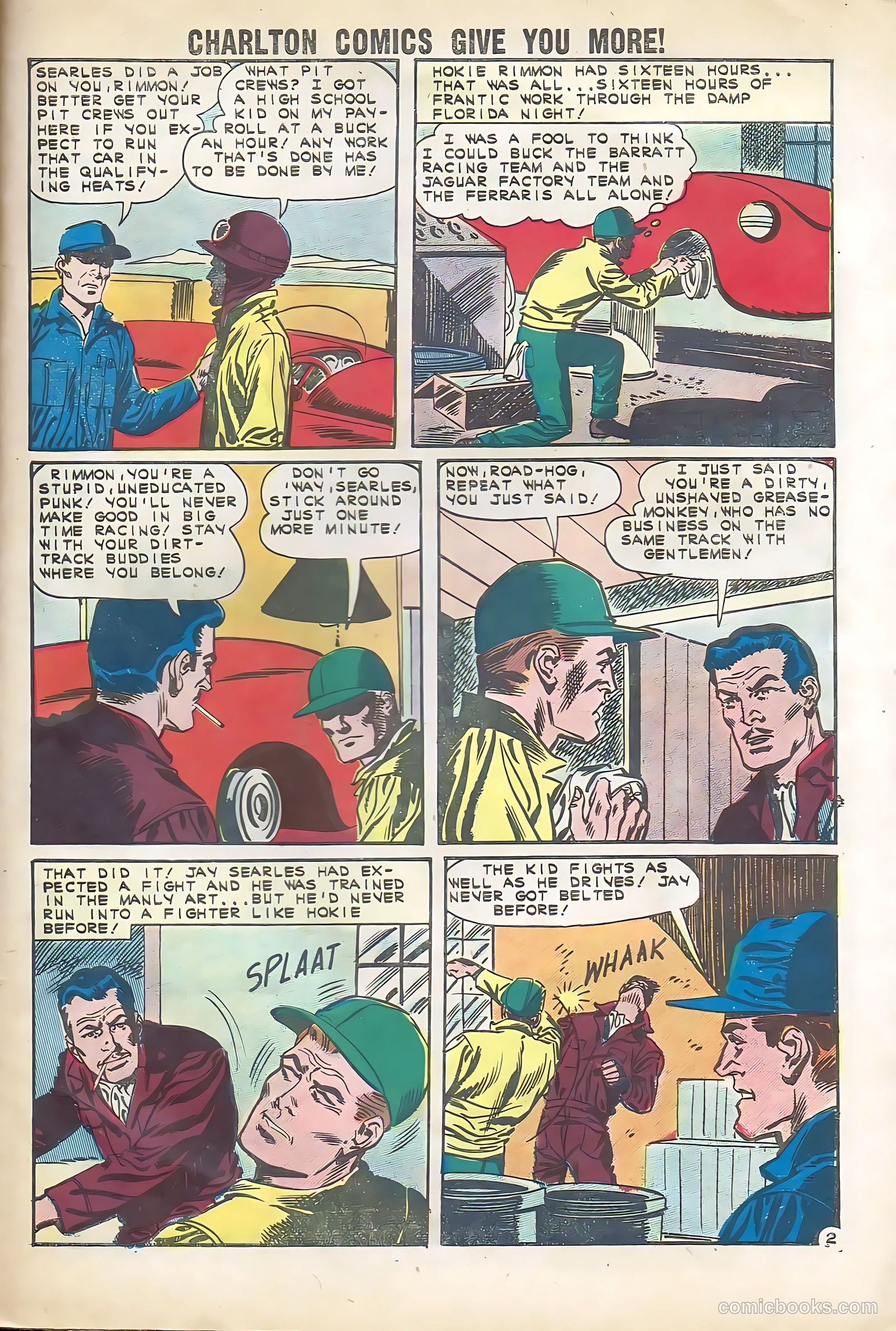 Hot Rods and Racing Cars #55 — page 27 of 36
