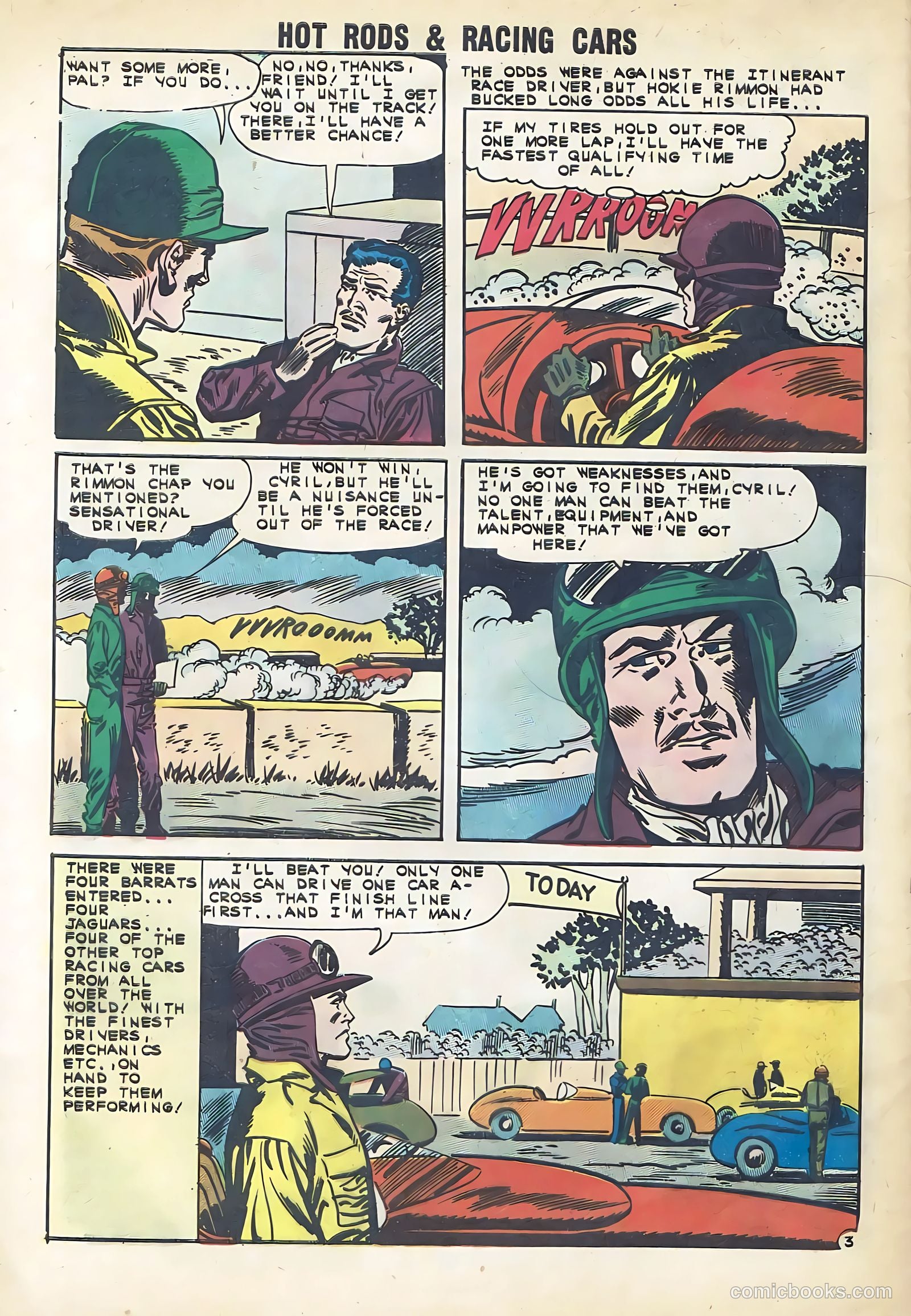 Hot Rods and Racing Cars #55 — page 28 of 36