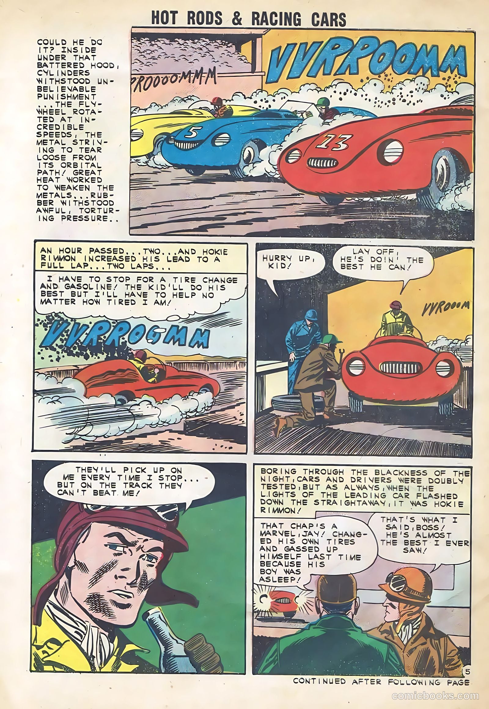 Hot Rods and Racing Cars #55 — page 30 of 36
