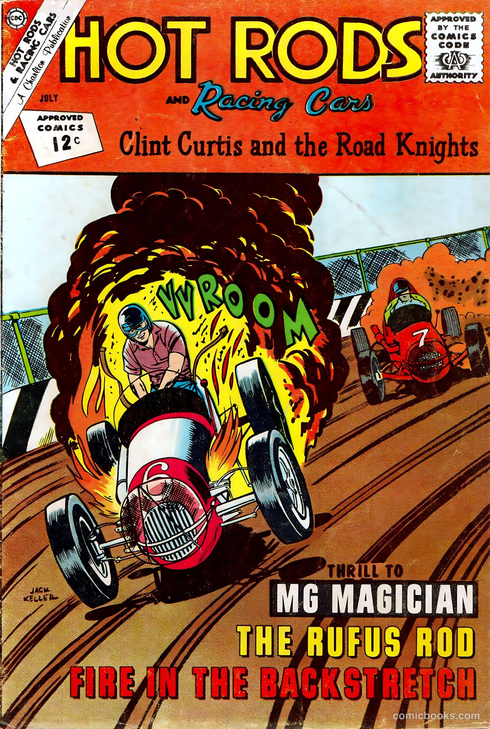 Hot Rods and Racing Cars #58 — page 1 of 36