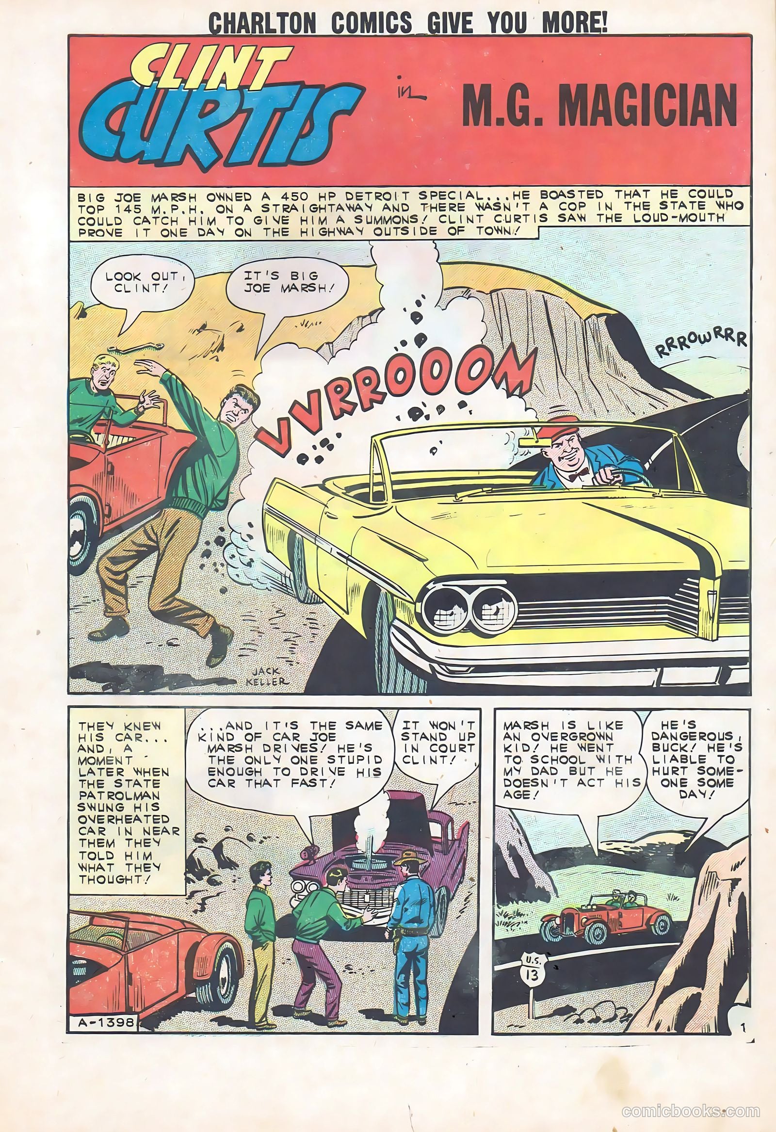 Hot Rods and Racing Cars #58 — page 3 of 36