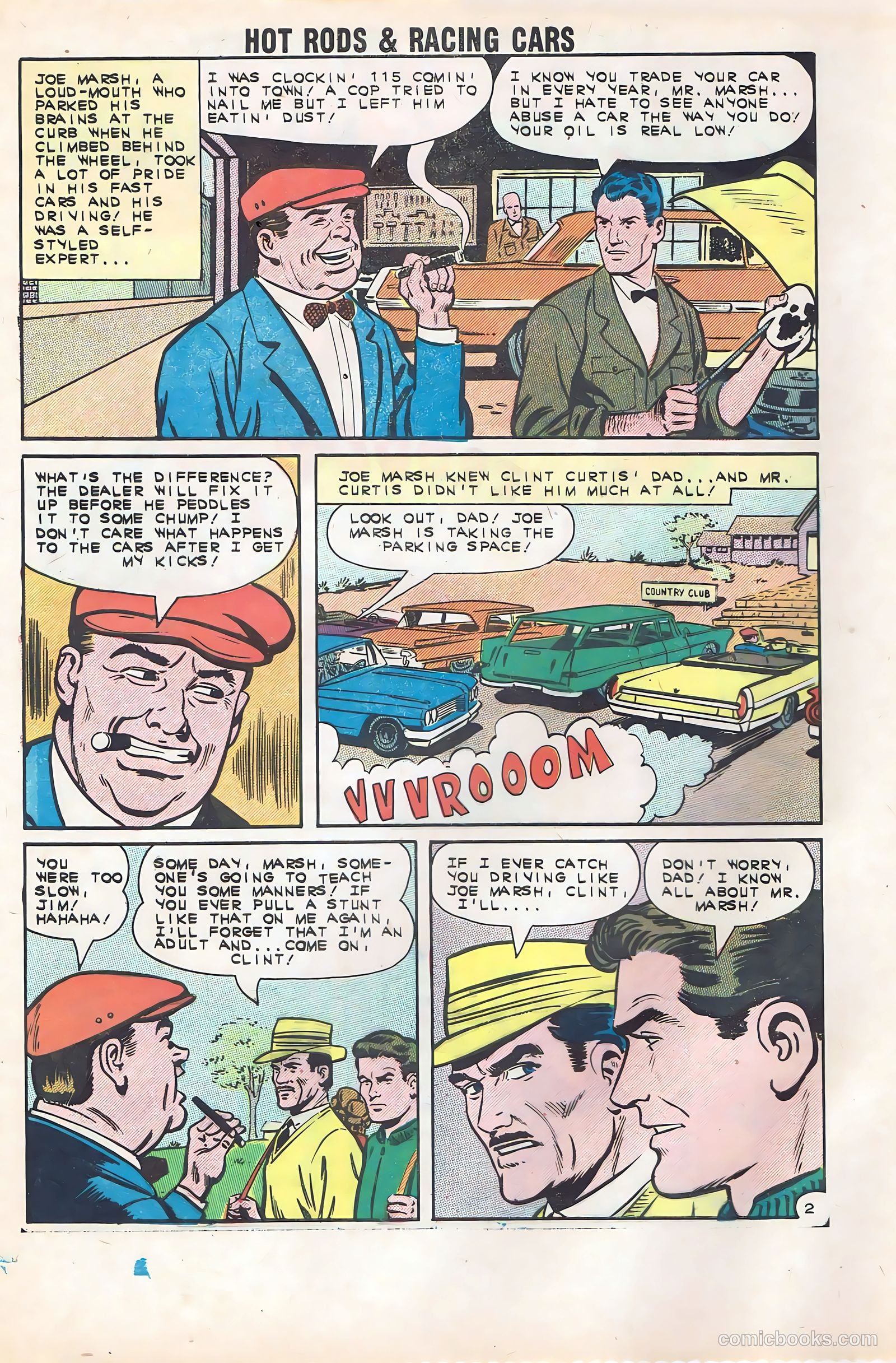 Hot Rods and Racing Cars #58 — page 4 of 36