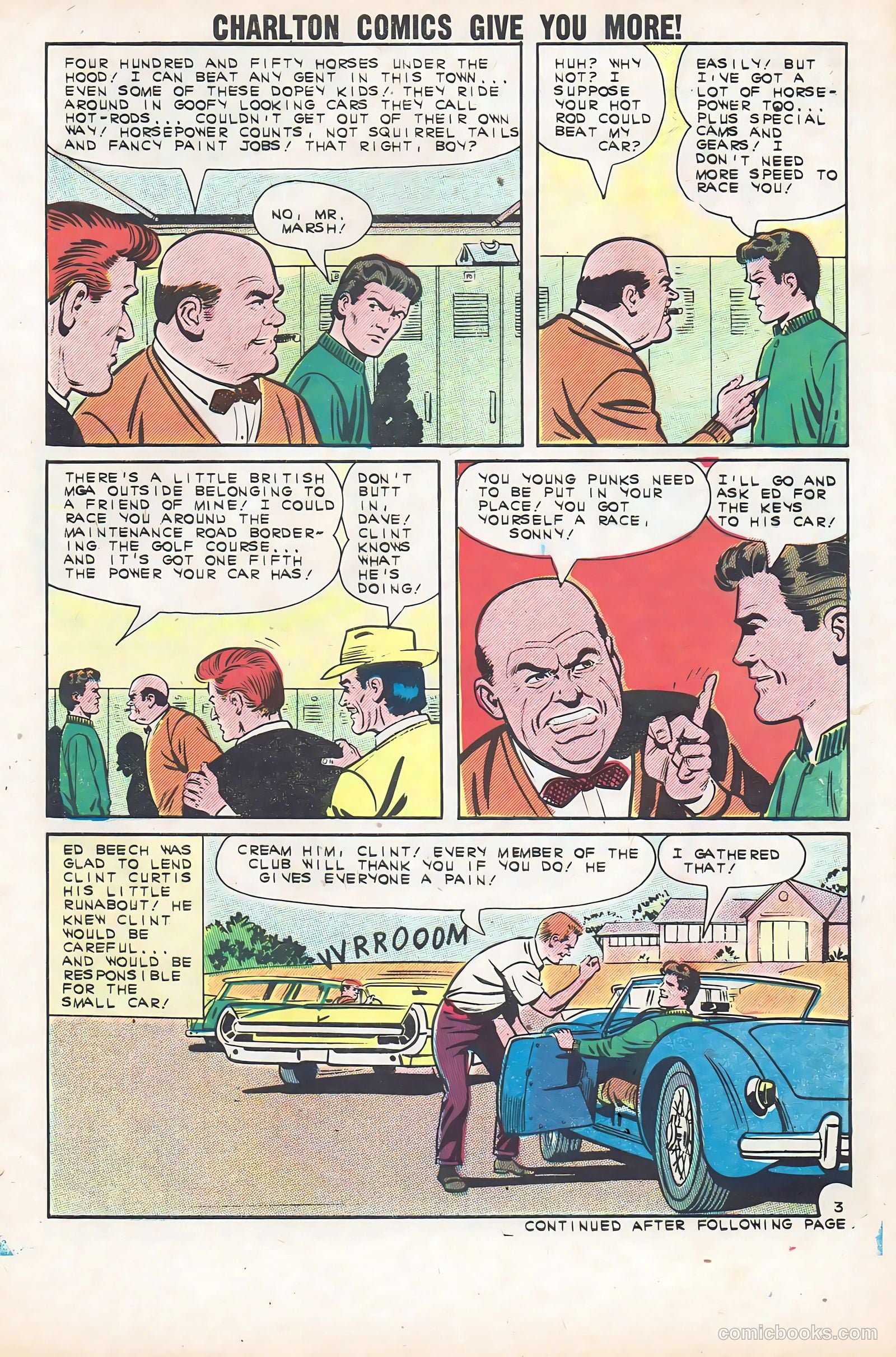 Hot Rods and Racing Cars #58 — page 5 of 36