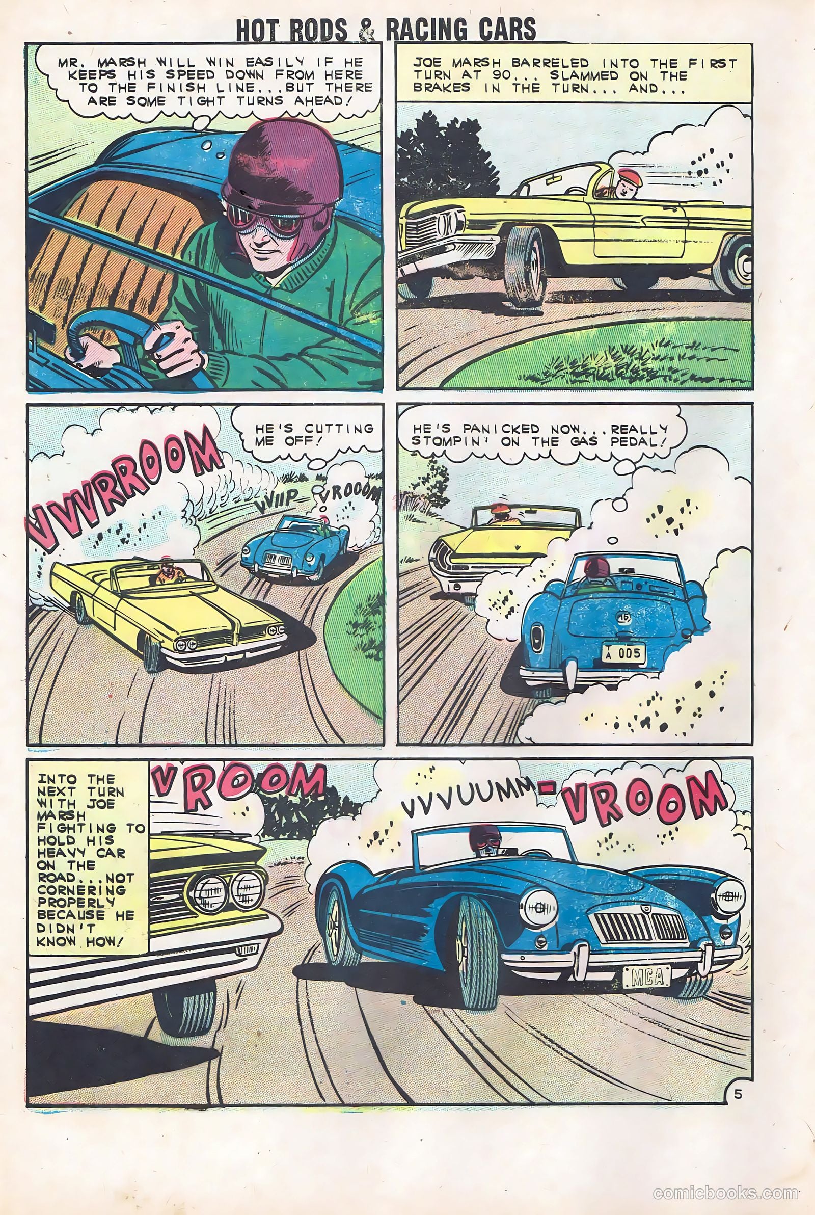 Hot Rods and Racing Cars #58 — page 8 of 36