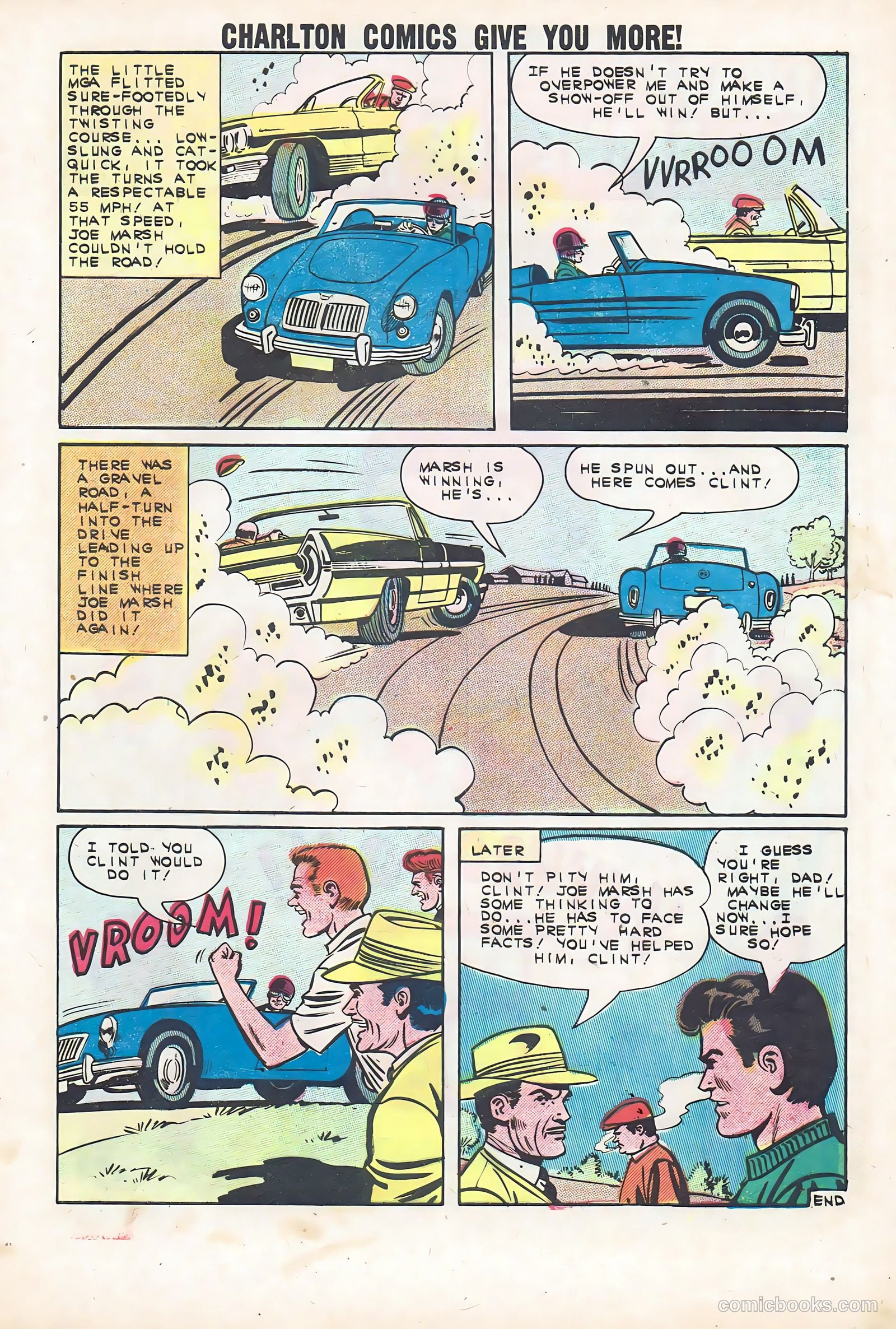 Hot Rods and Racing Cars #58 — page 9 of 36