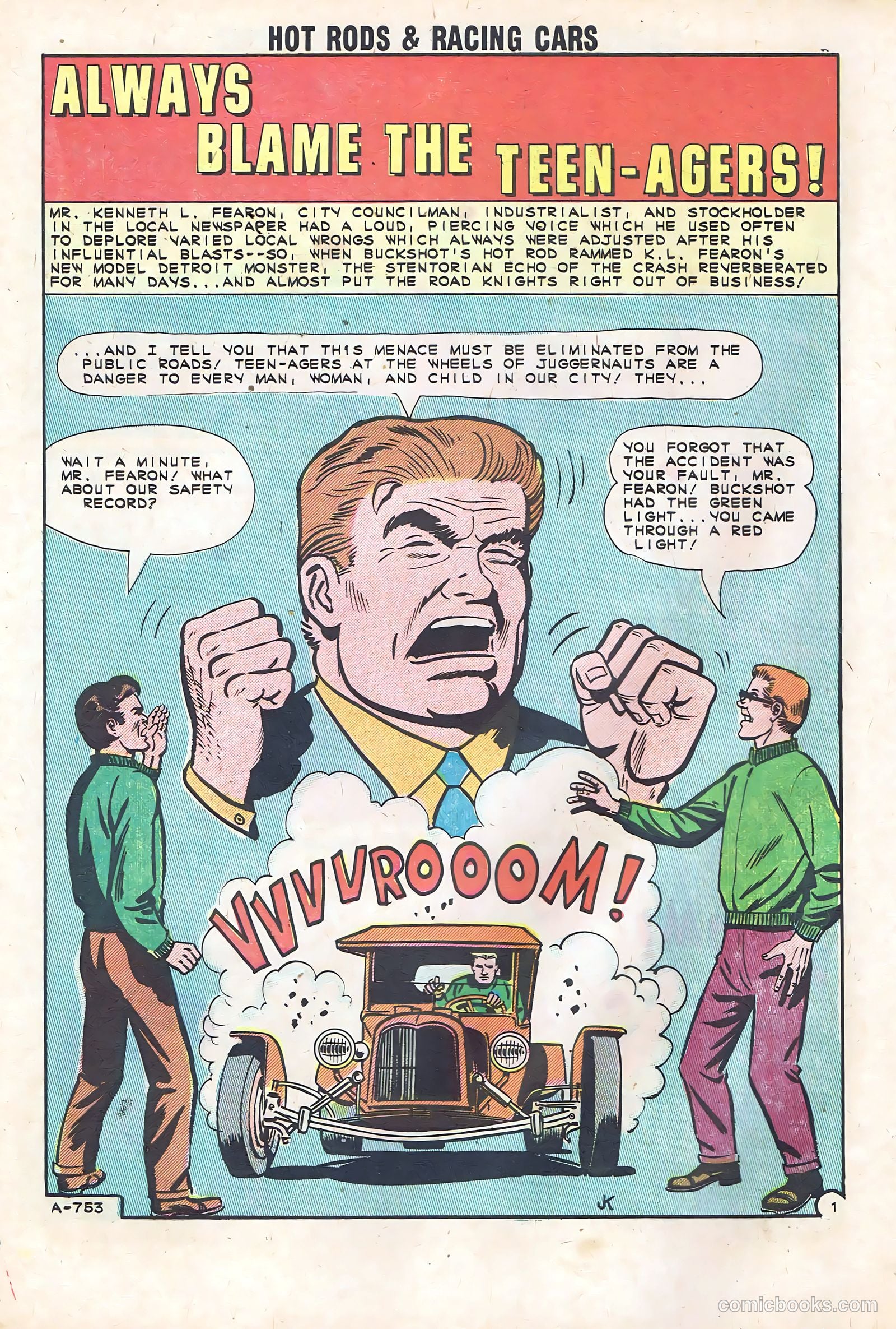 Hot Rods and Racing Cars #58 — page 10 of 36
