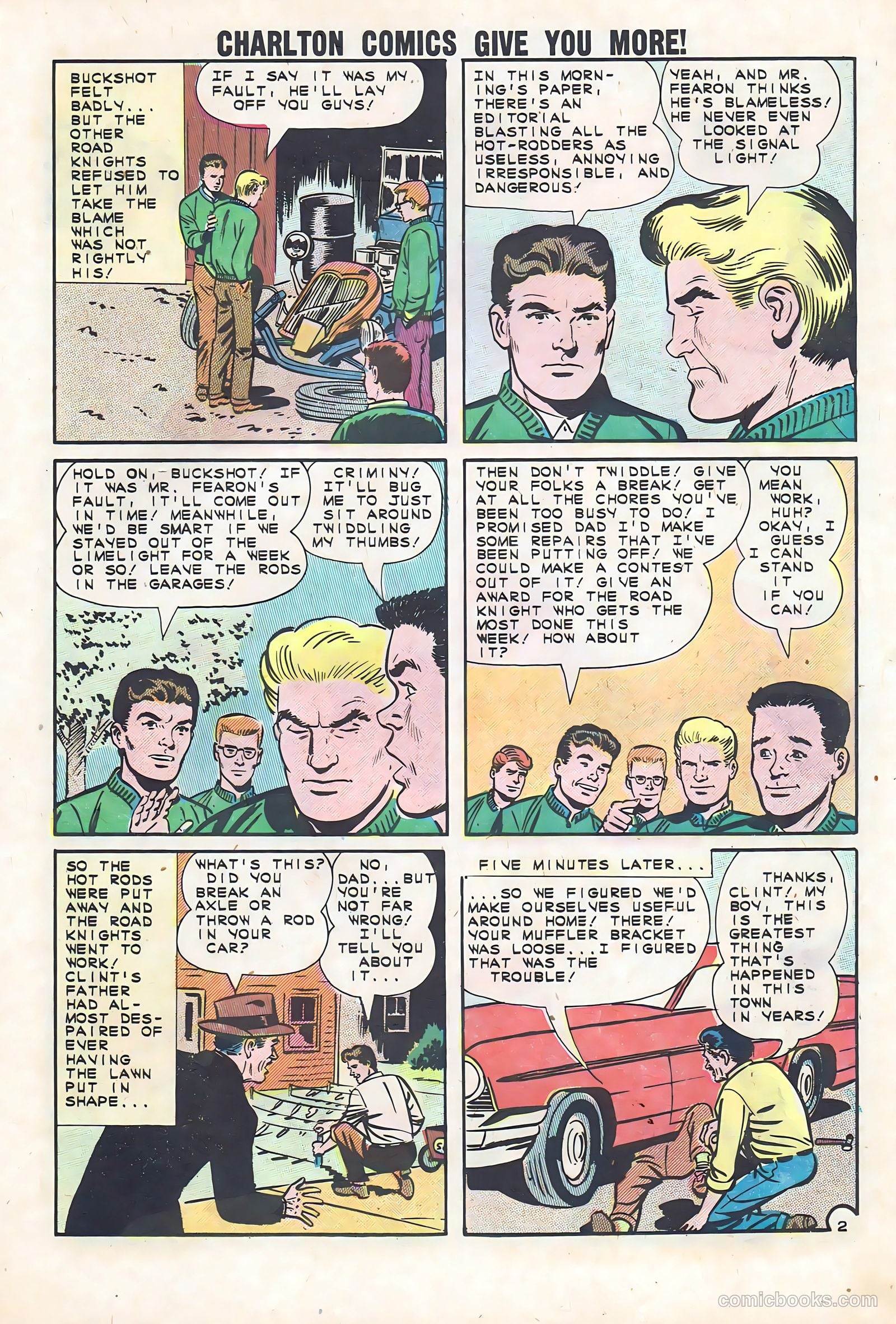 Hot Rods and Racing Cars #58 — page 11 of 36